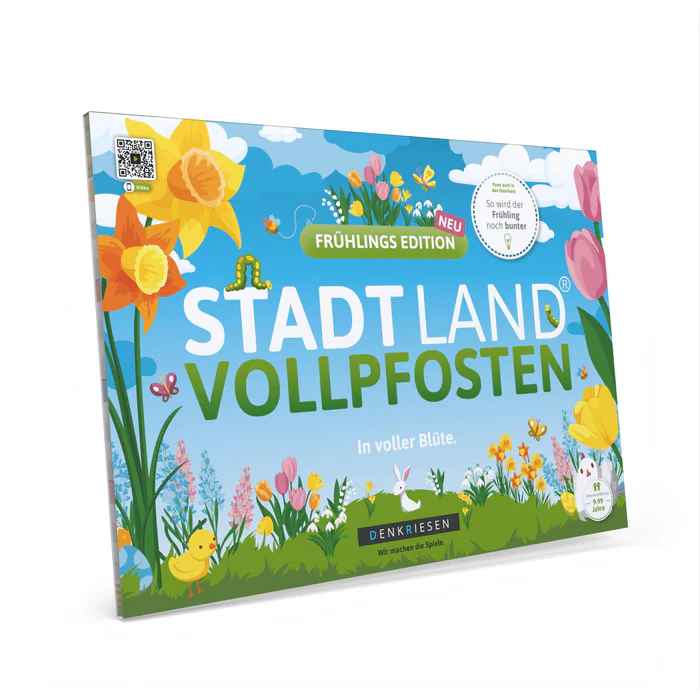 STADT LAND VOLLPFOSTEN – FRÜHLINGS EDITION -  In voller Blüte - A4
