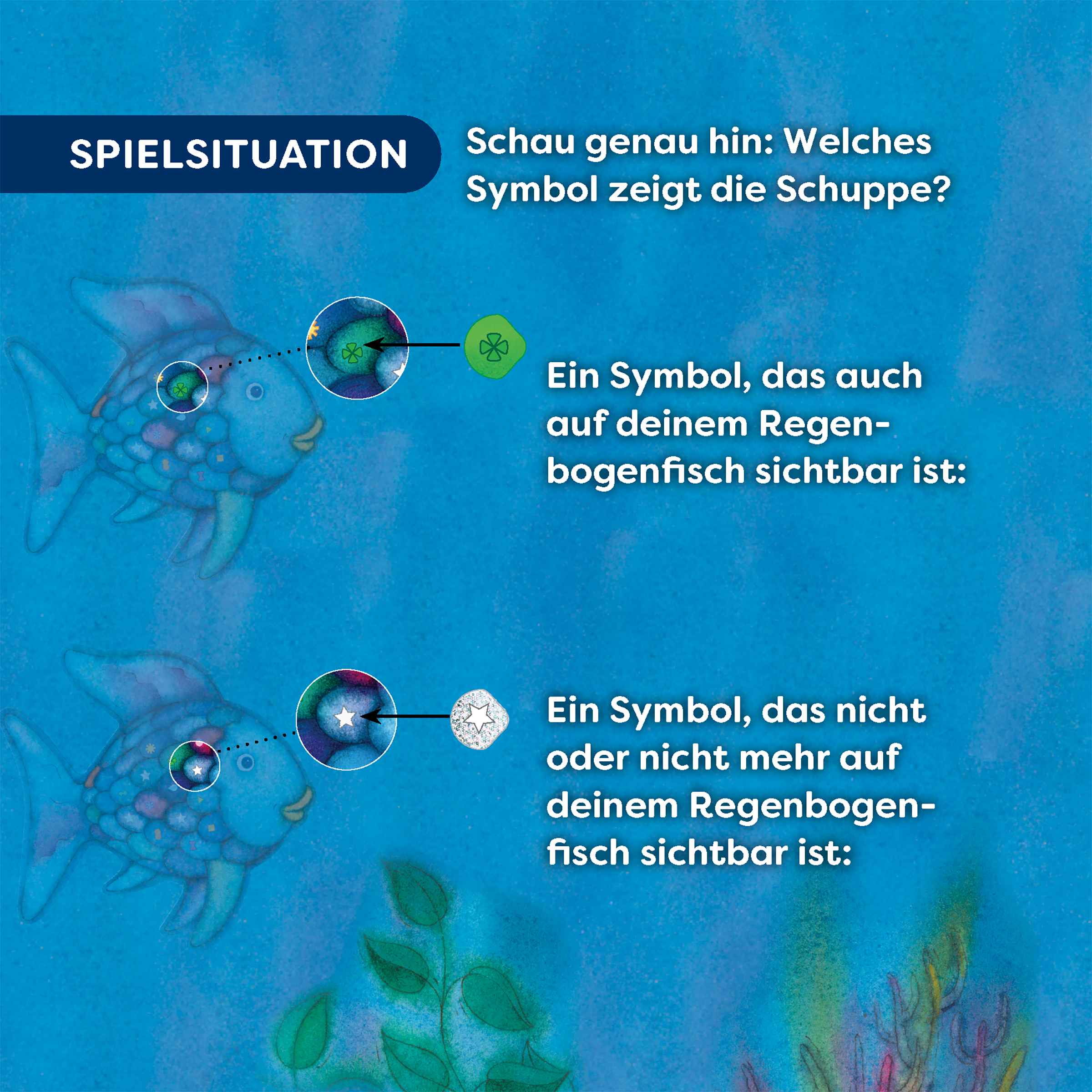 Der Regenbogenfisch – Glitzer-Bingo