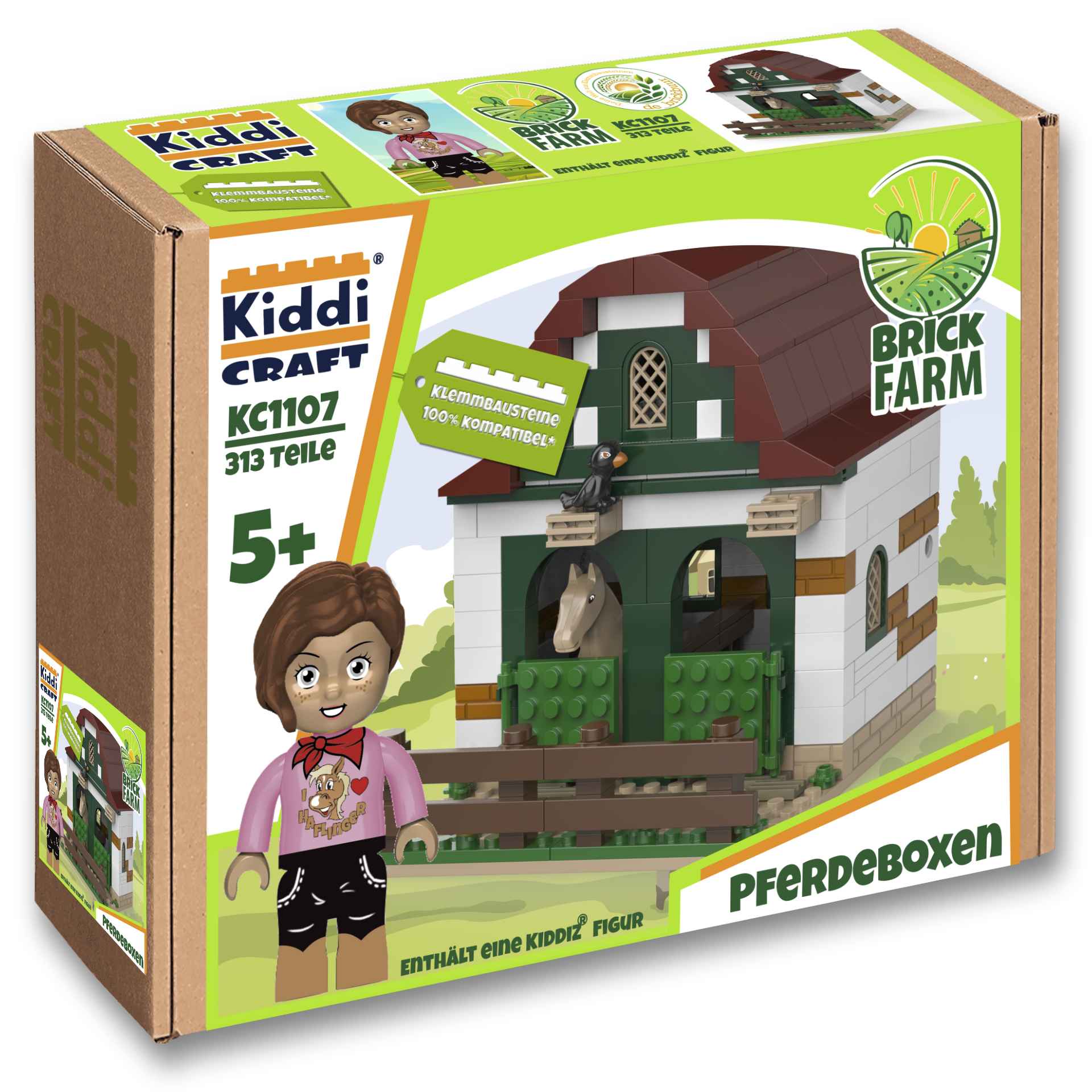 Brickfarm Ponyhof-Erweiterung - Außenboxen