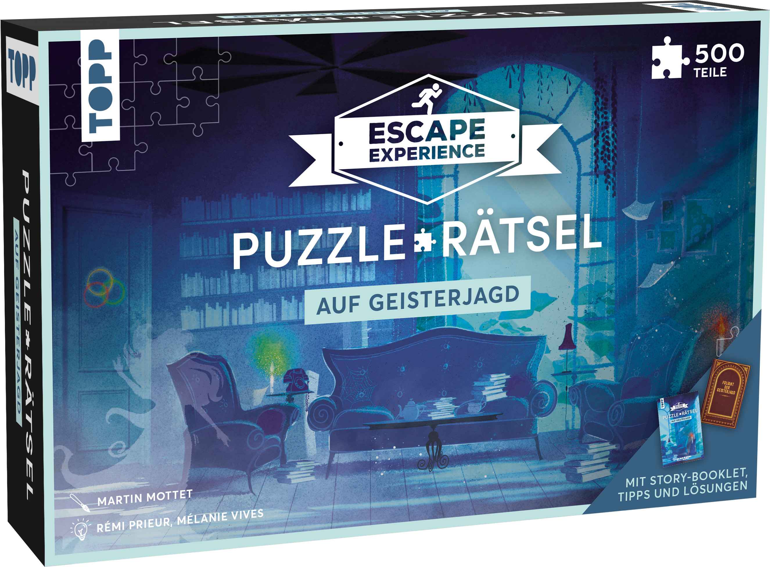 Puzzle-Rätsel Geisterjagd