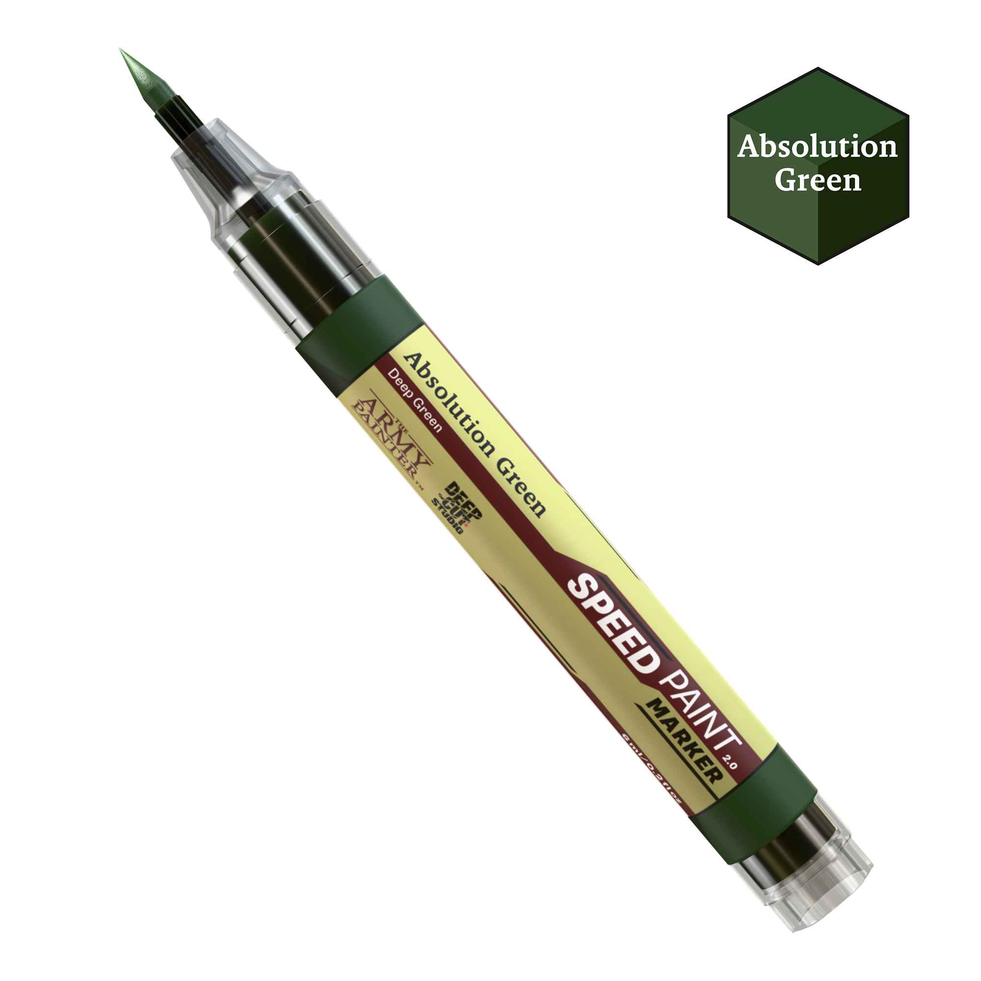 Army Painter Speedpaint: Marker Absolution Green (6)