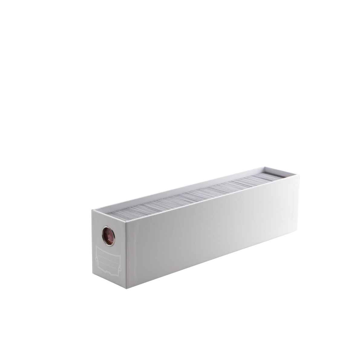 Dragon Shield: Fortress Card Drawers – 4 - Horizontal – White