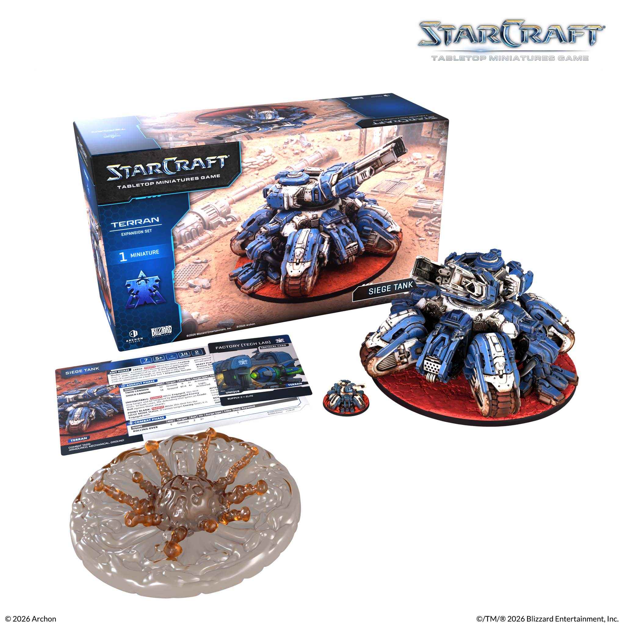 Starcraft :Siege Tank - Terran - Expansion Set