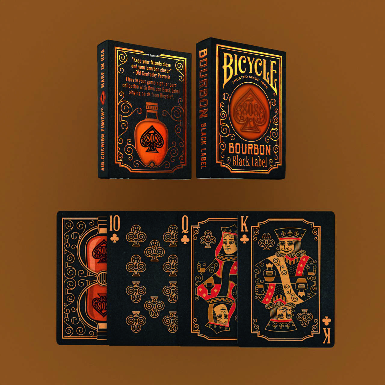 Bicycle Bourbon Black Label