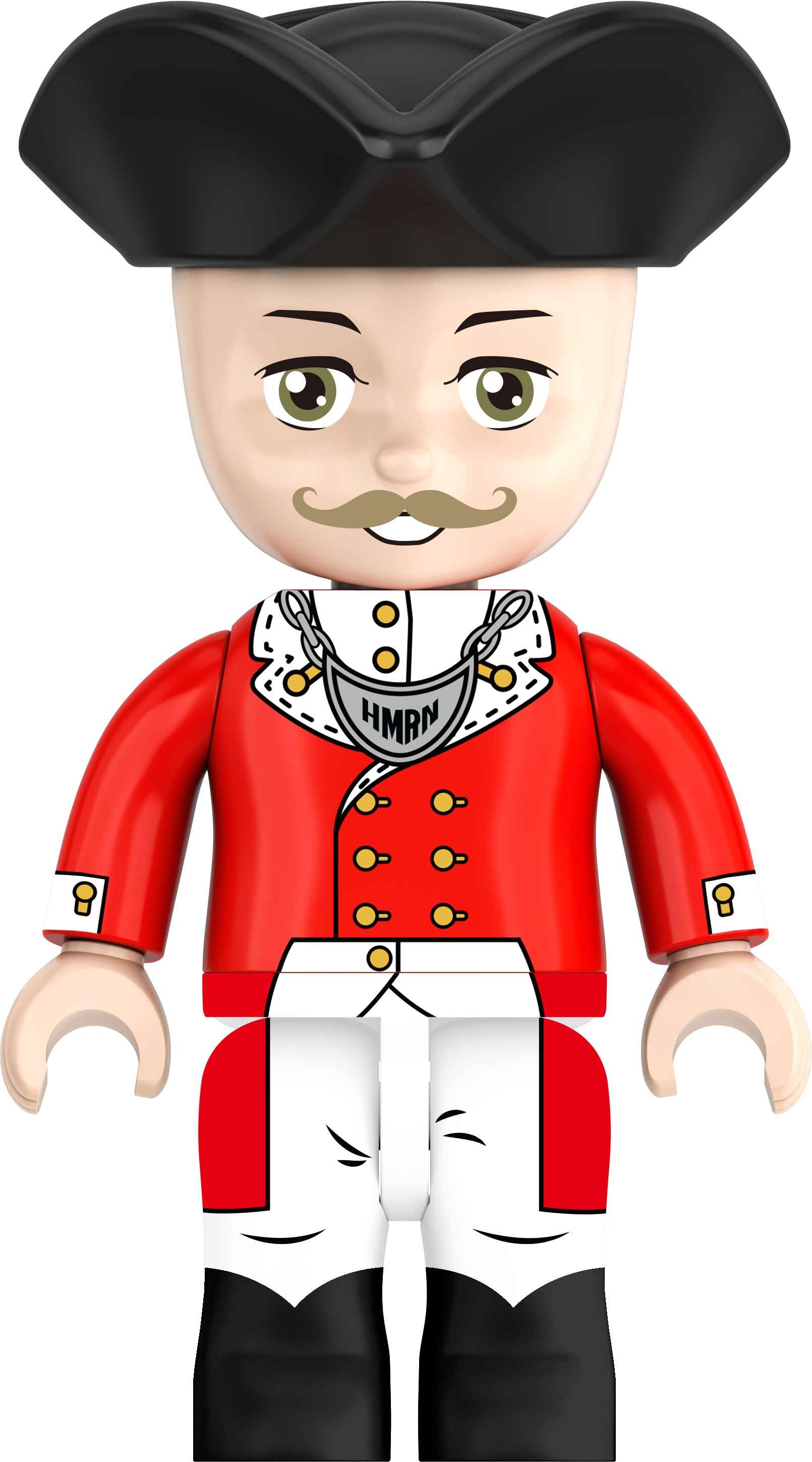 Kiddiz Figuren-Pack: Rotröcke Soldaten / British Redcoats