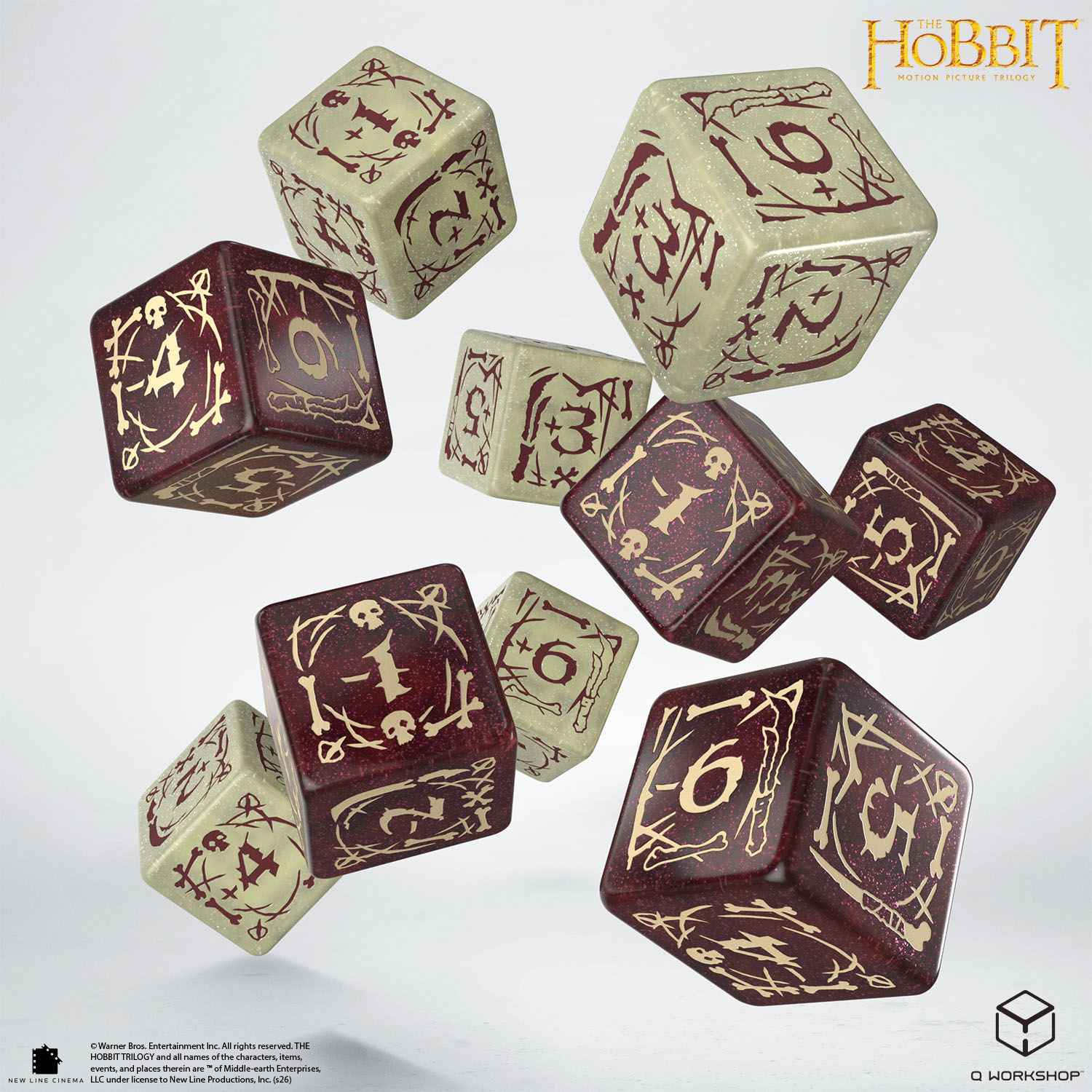 The Hobbit TCG 10x D6 - Goblins