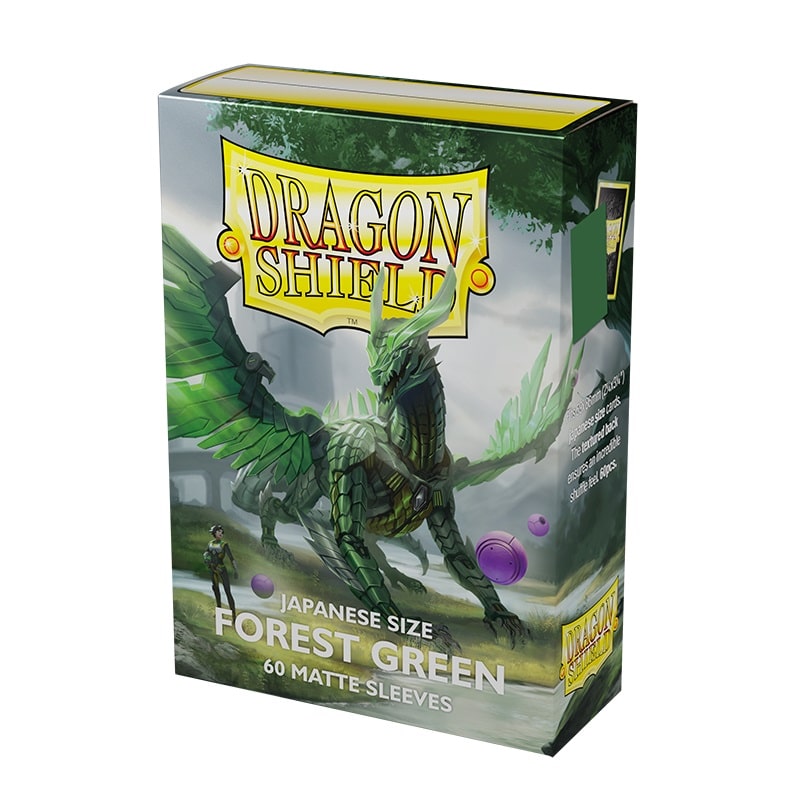 Dragon Shield: Japanese Matte – Forest Green (60)