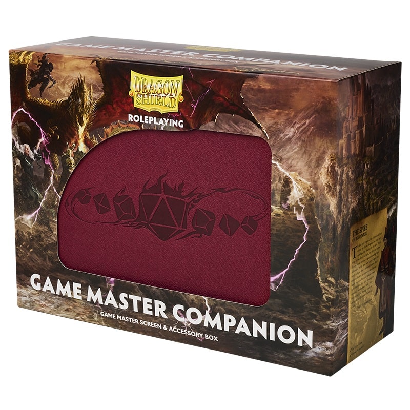 Dragon Shield: Game Master Companion – Blood Red