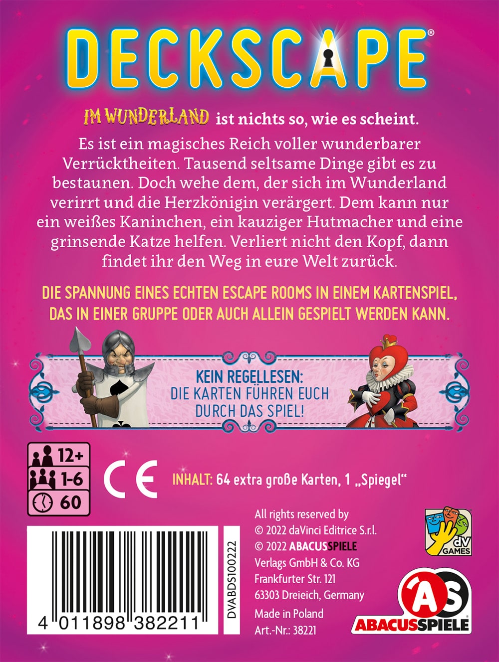 Deckscape – Im Wunderland