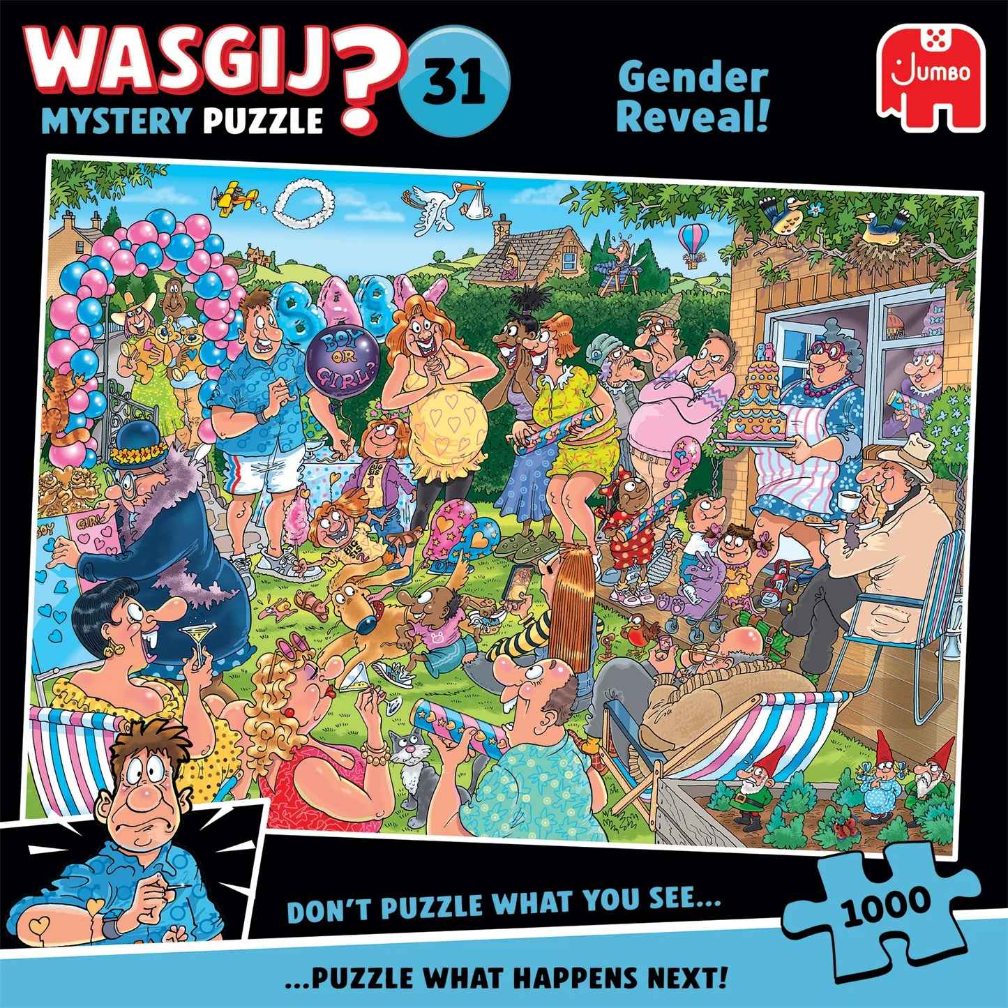 Wasgij Mystery 31: Gender Reveal! (1000 Teile)