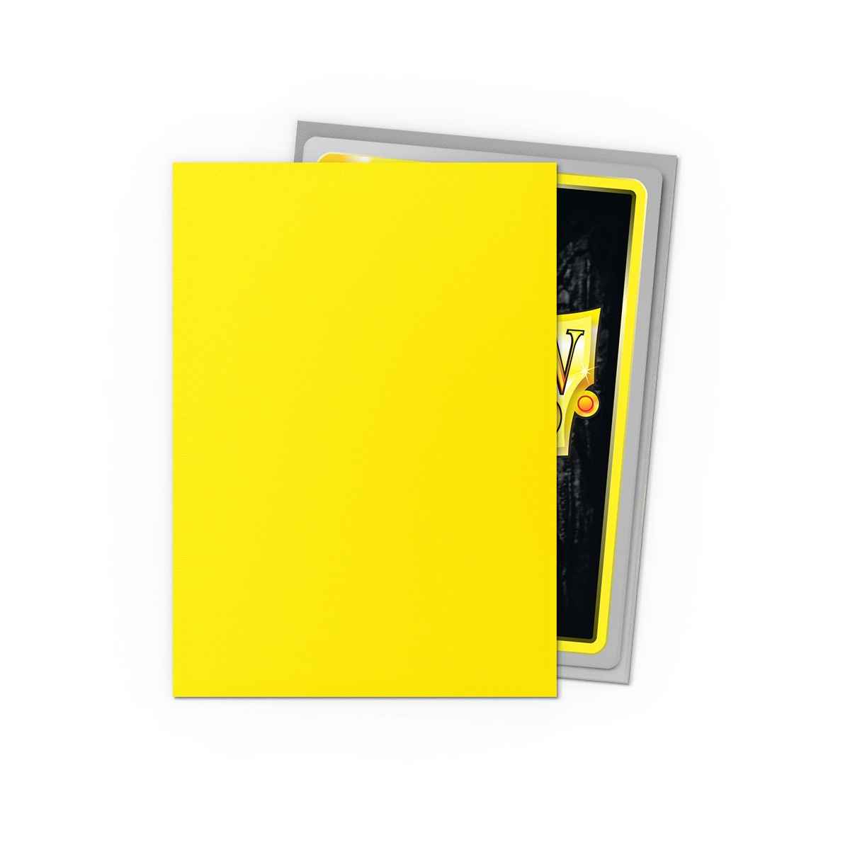 Dragon Shield: Matte – Dual Yellow & Silver(100)