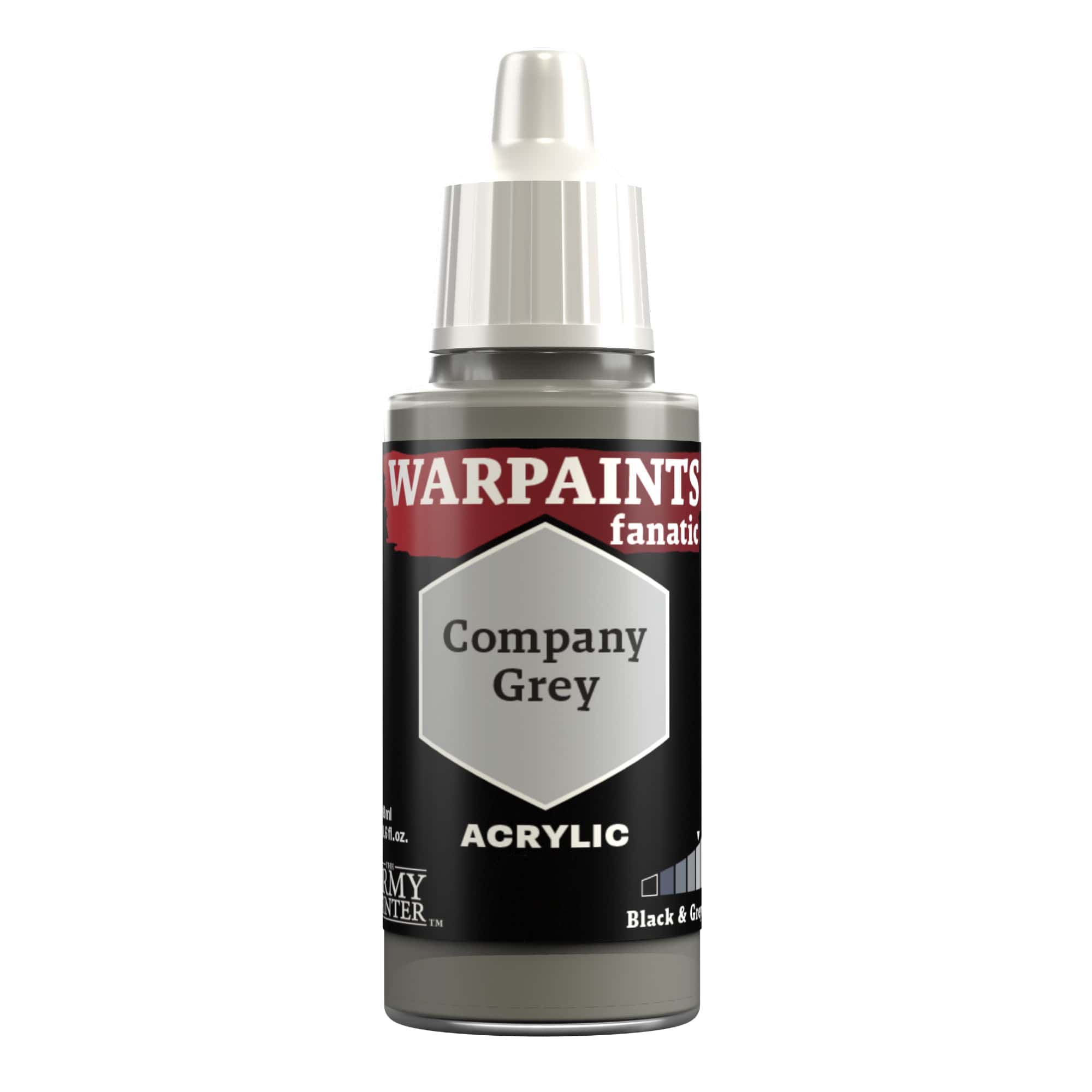 Army Painter Warpaints Fanatic: Company Grey (6)