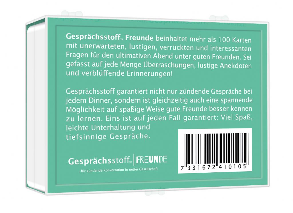 Gesprächsstoff – Freunde