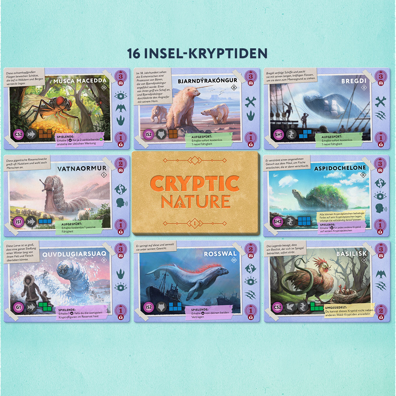 Cryptic Nature – Inseln [Erweiterung] (Deutsch)