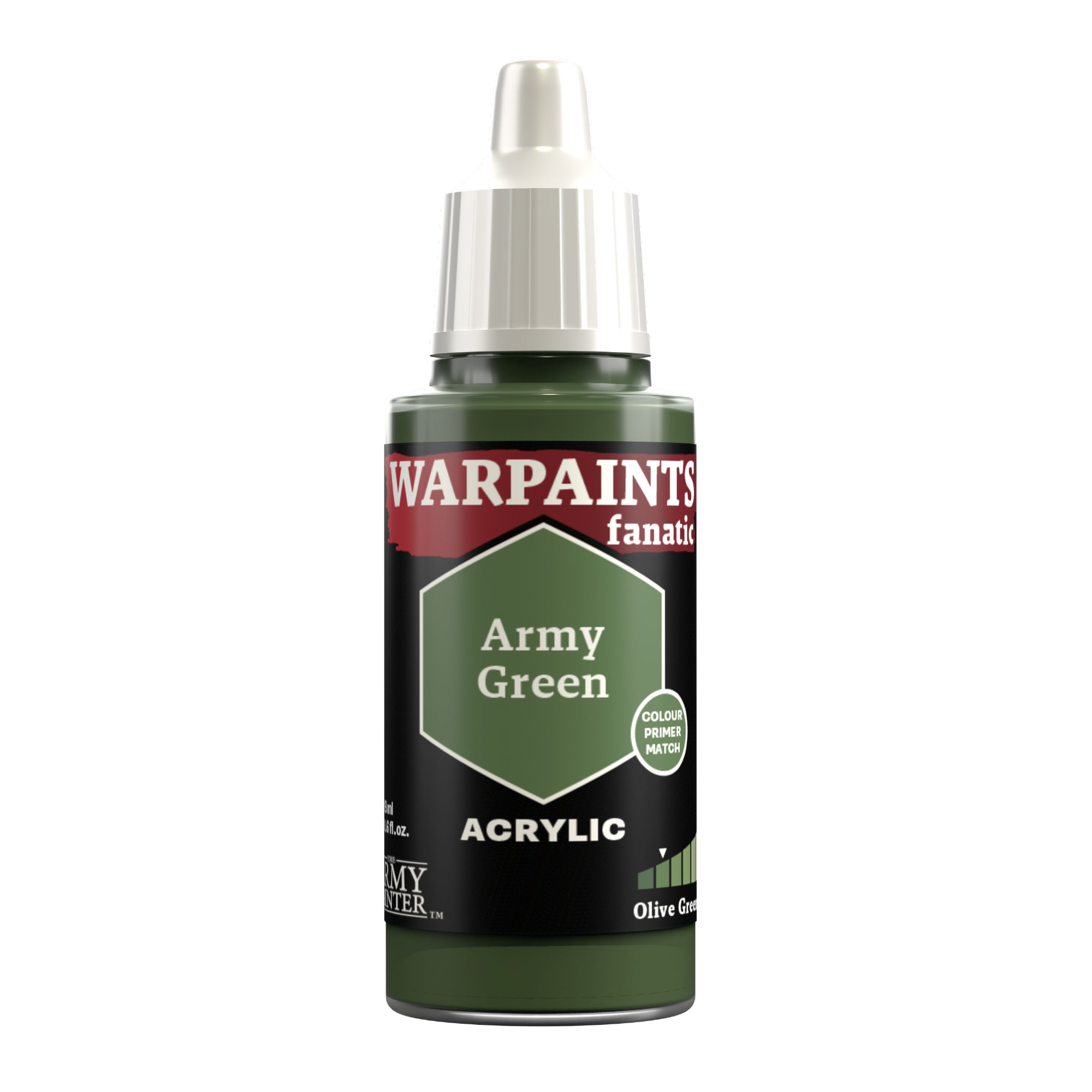 Army Painter Warpaints Fanatic: Army Green (6)