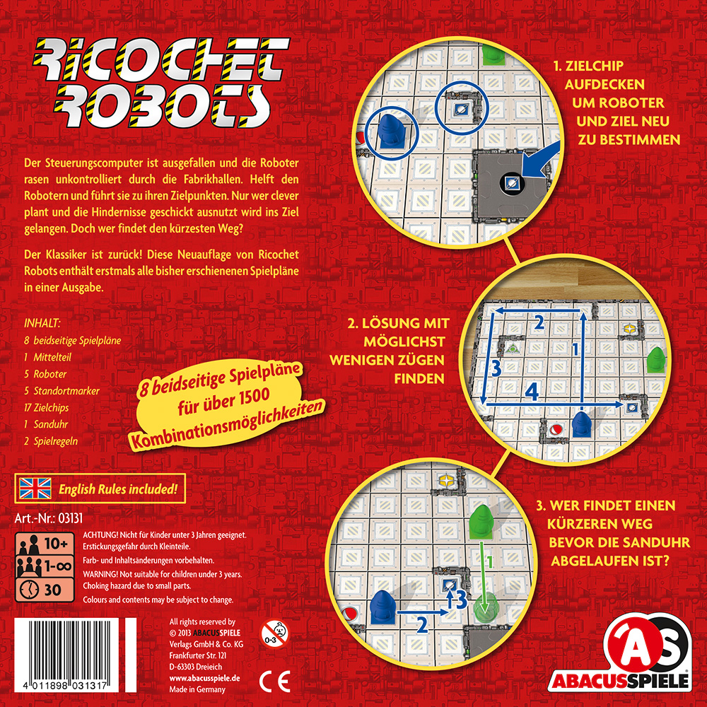 Ricochet Robots (Rasende Roboter)