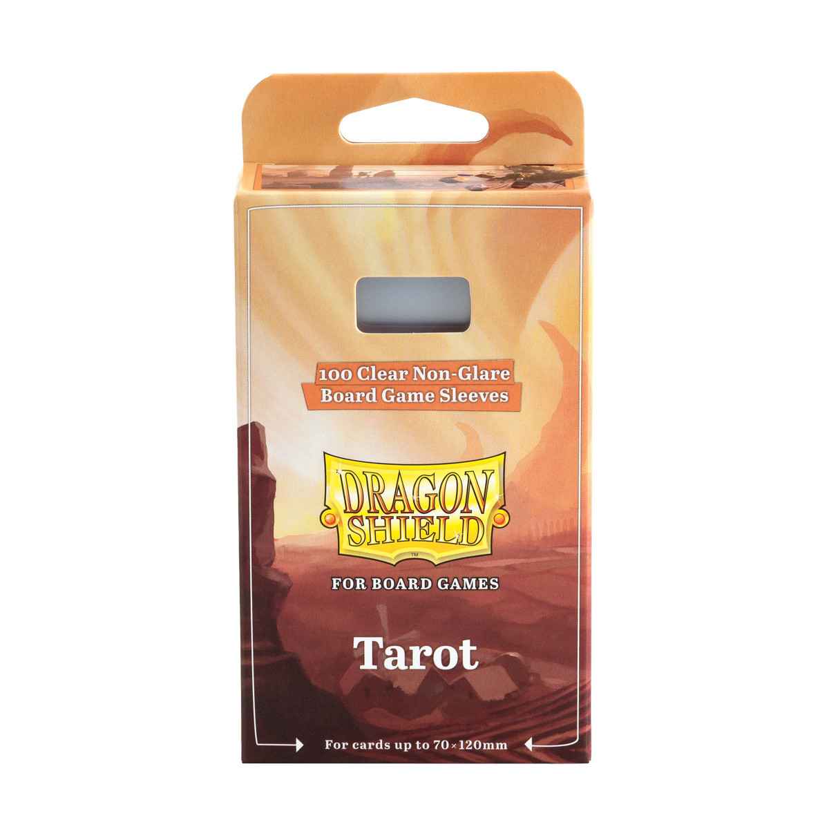 Dragon Shield: Board Game Sleeves Clear/NonGlare – Tarot (100)