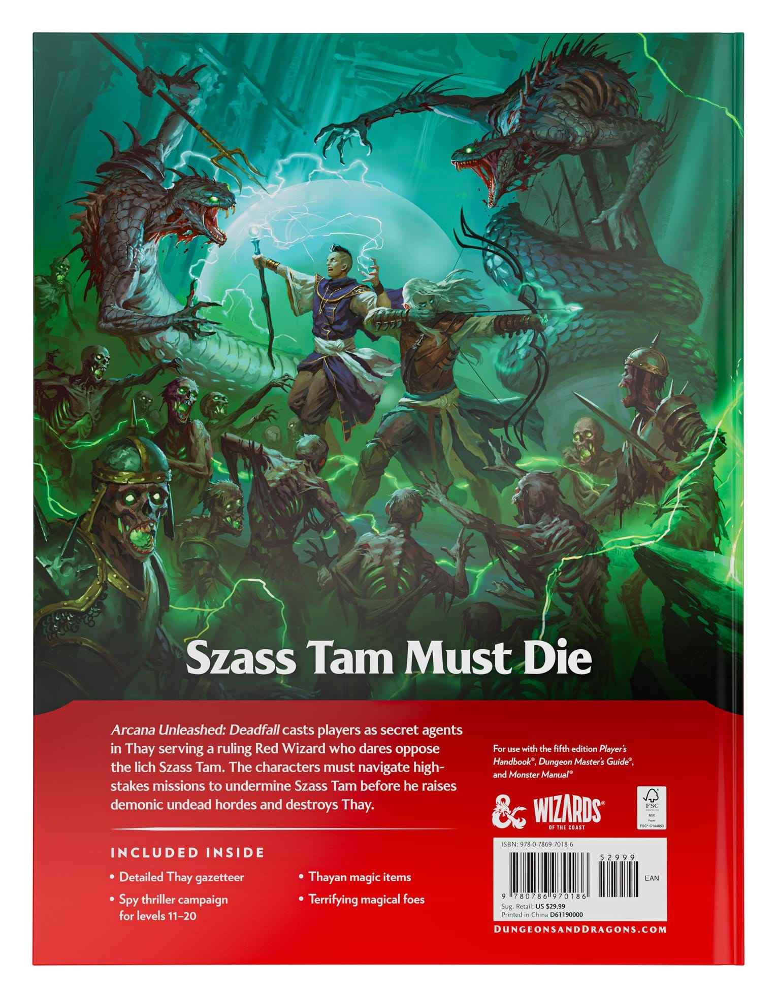 D&D RPG Arcana Unleashed: Deadfall (englisch)