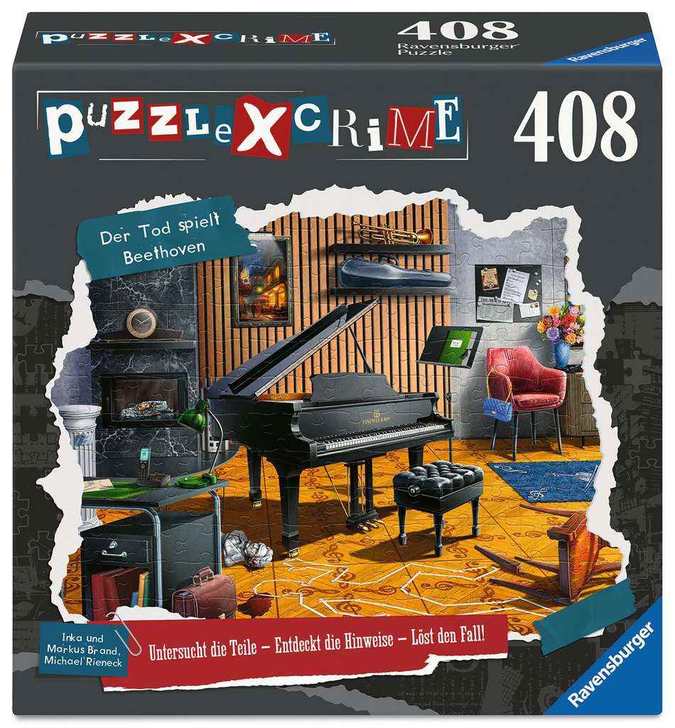 Puzzle X Crime – Der Tod spielt Beethoven (408 Teile )
