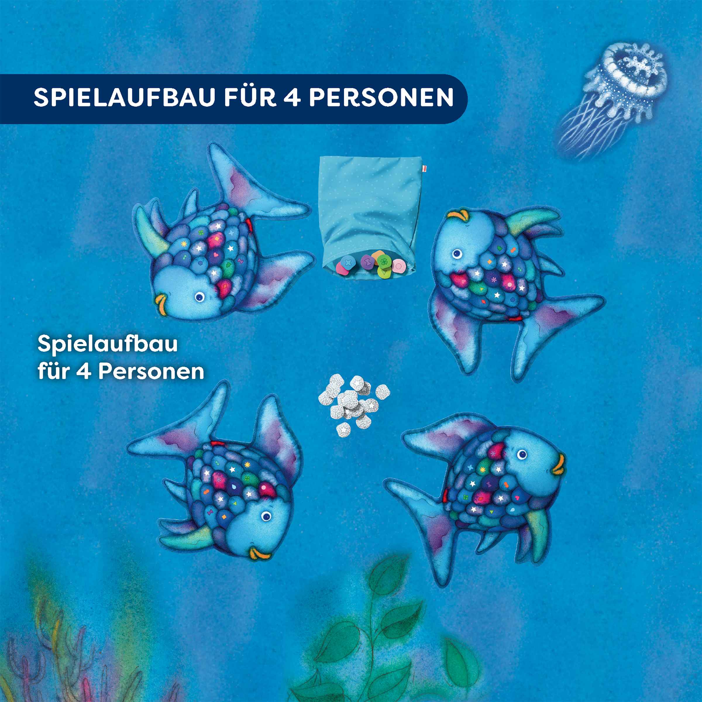 Der Regenbogenfisch – Glitzer-Bingo