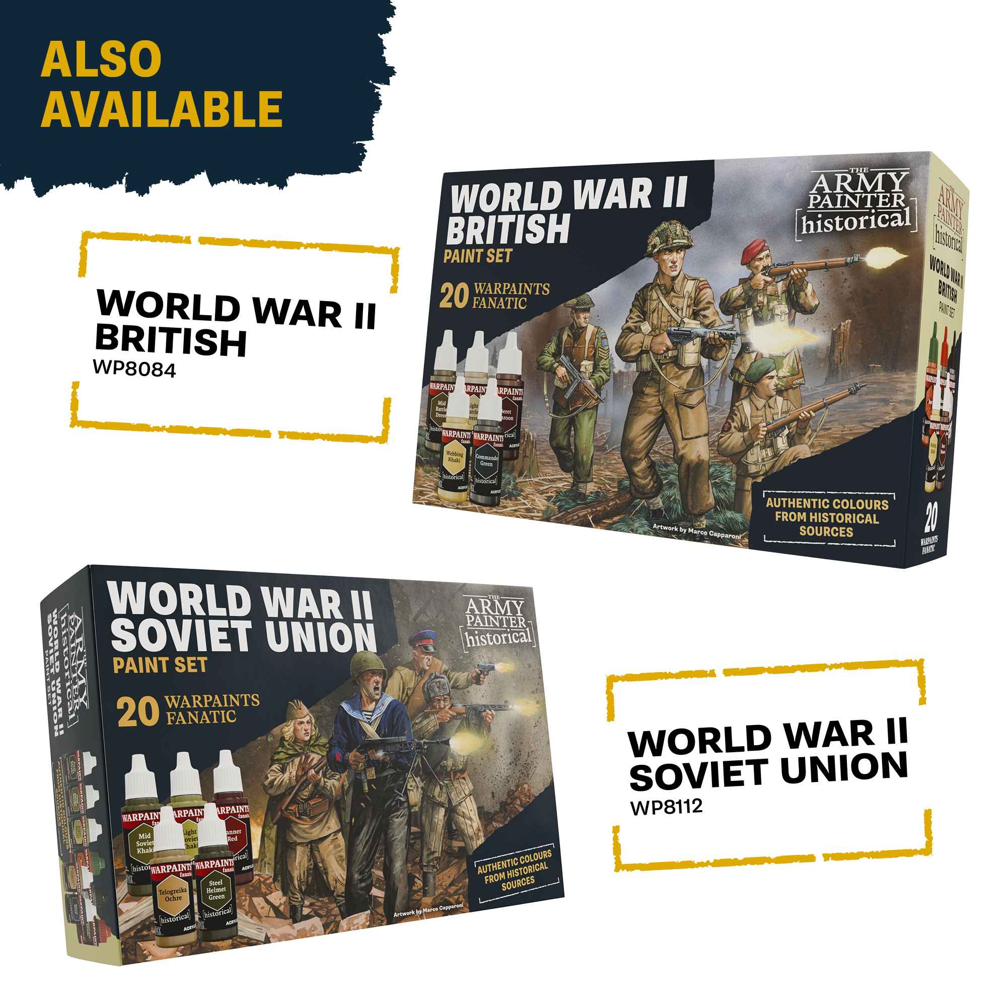 Army Painter – Historical: WWII British 8th Army Paint Set