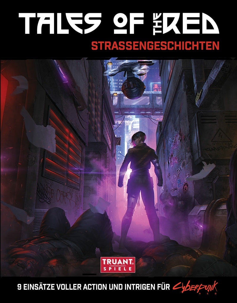 Cyberpunk RED: Tales of the RED – STRASSENGESCHICHTEN