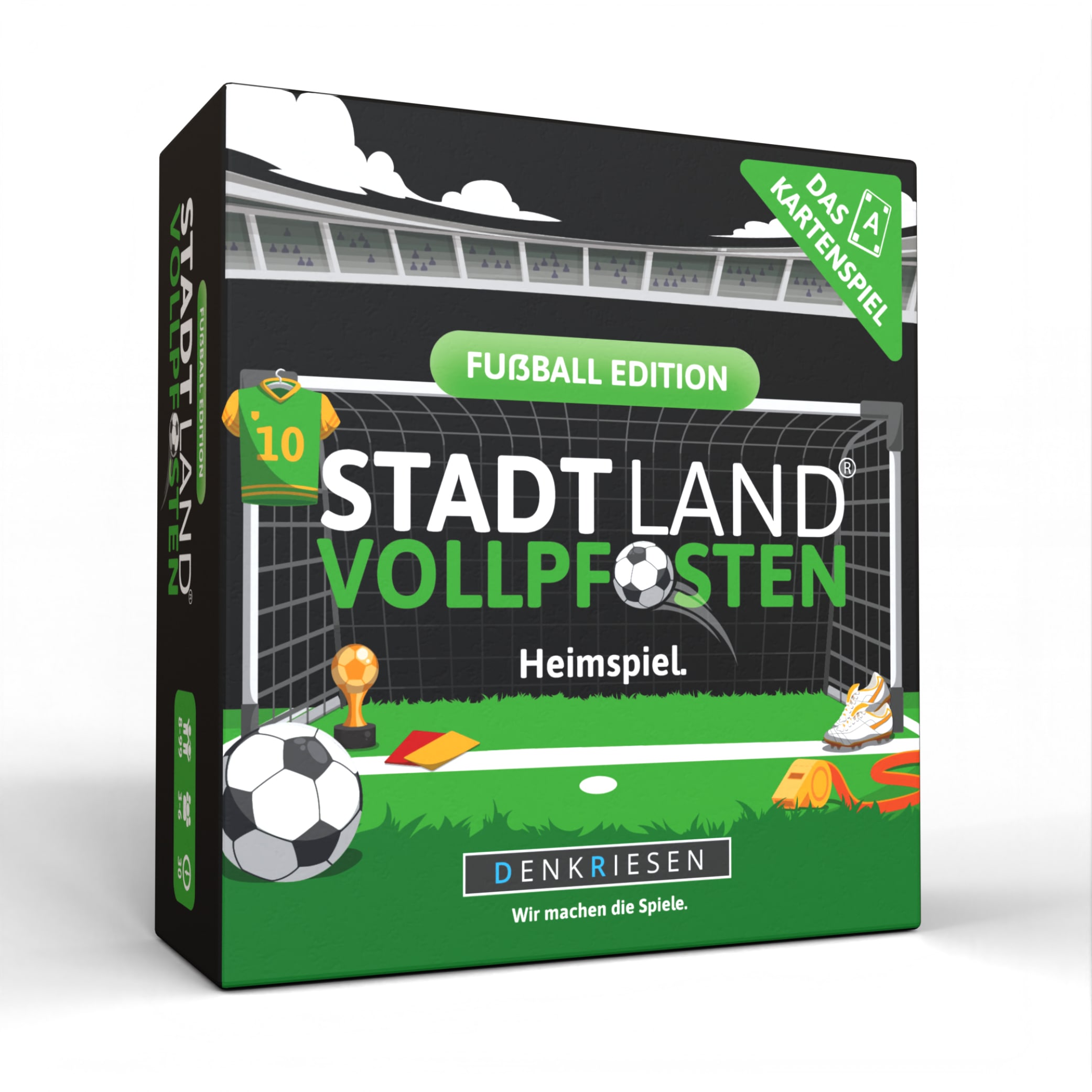 STADT LAND VOLLPFOSTEN: Das Kartenspiel – FUßBALL EDITION - "Heimspiel."