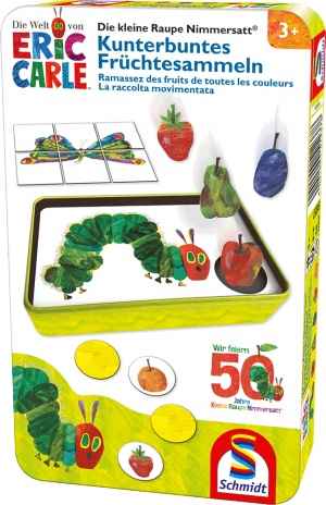 Die kleine Raupe Nimmersatt: Kunterbuntes Früchtesammeln (Metalldose)