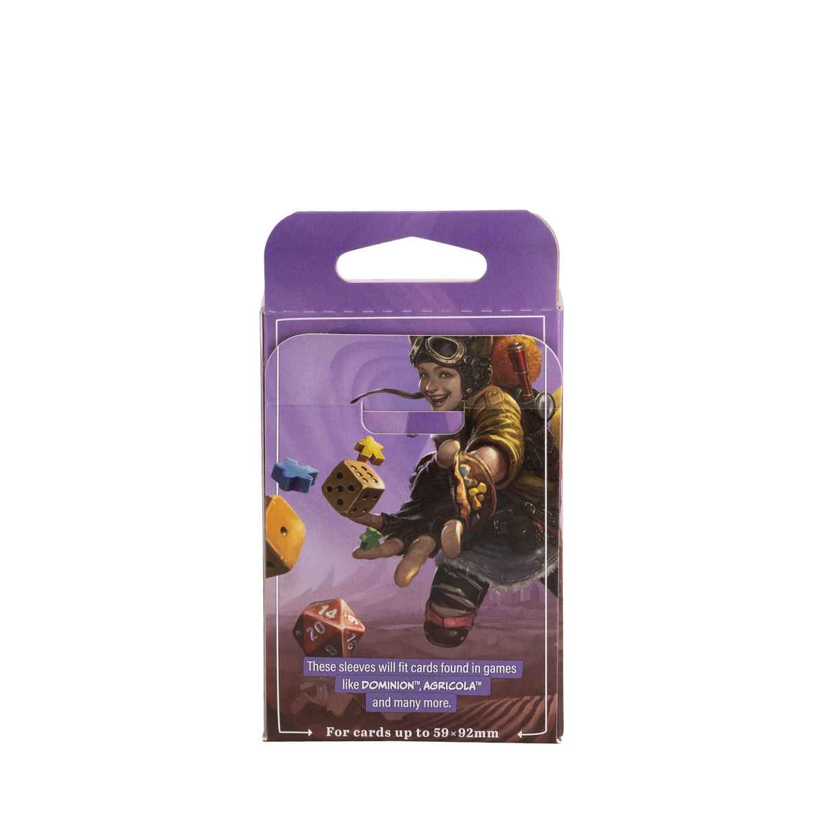 Dragon Shield: Board Game Sleeves Clear/NonGlare – European Standard (100)