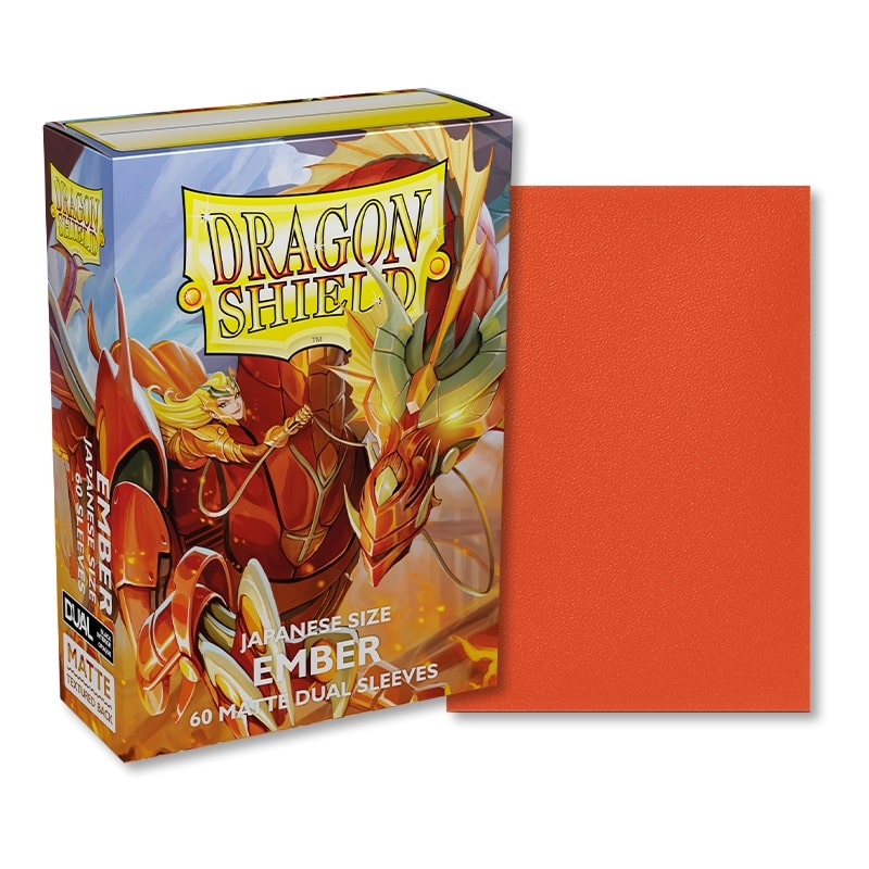 Dragon Shield: Japanese Art Sleeves Matte Dual – Ember (60)
