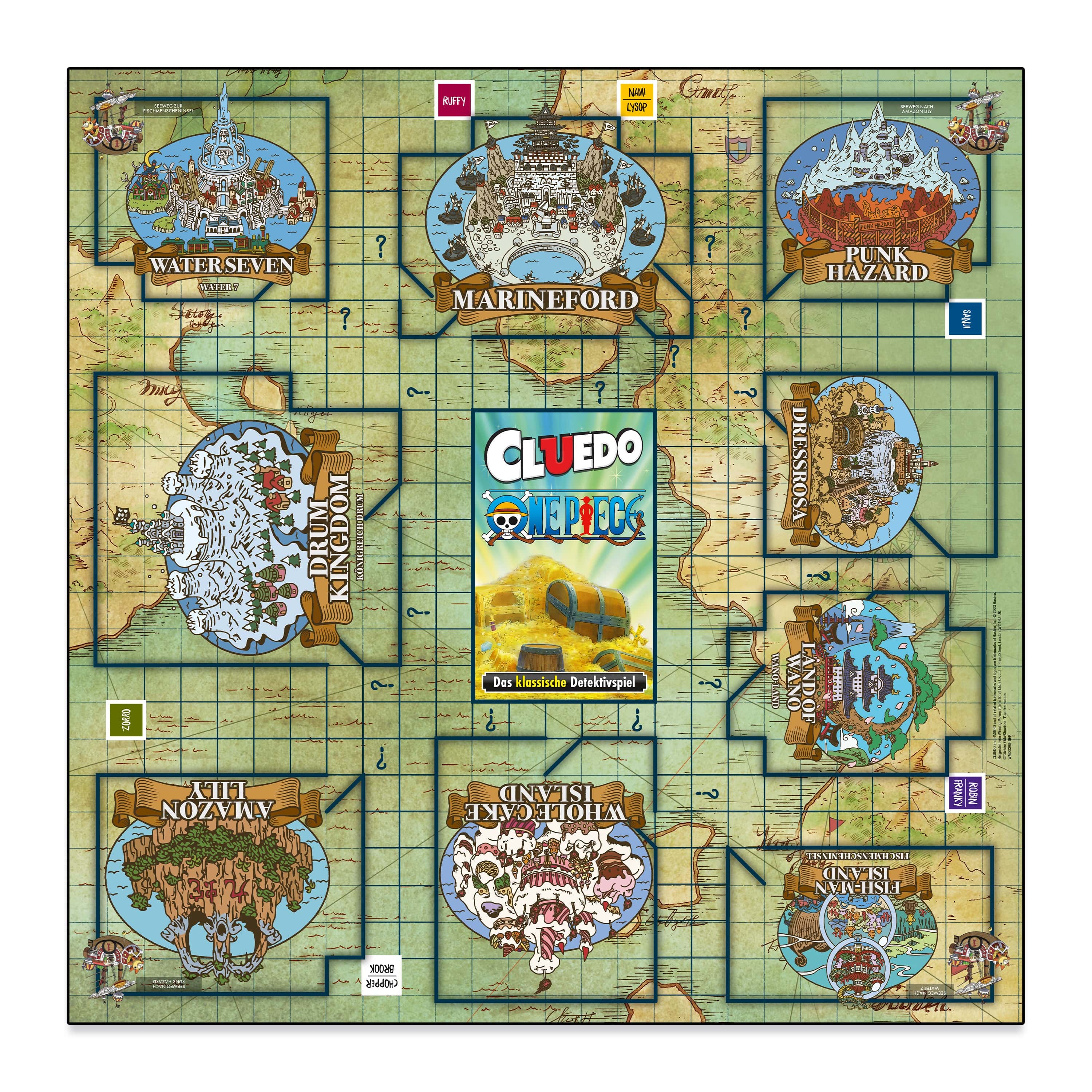 Cluedo – One Piece