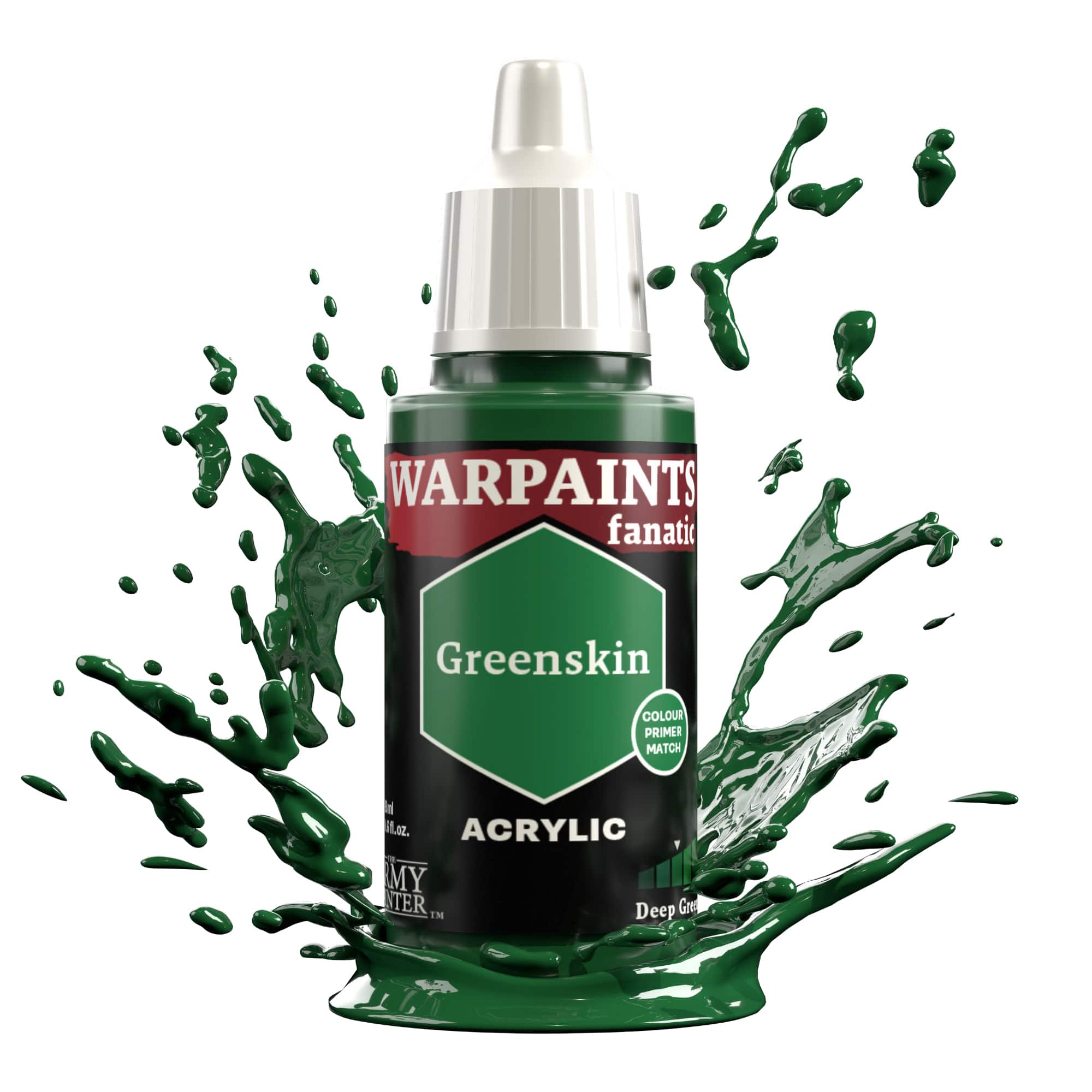 Army Painter Warpaints Fanatic: Greenskin (6)