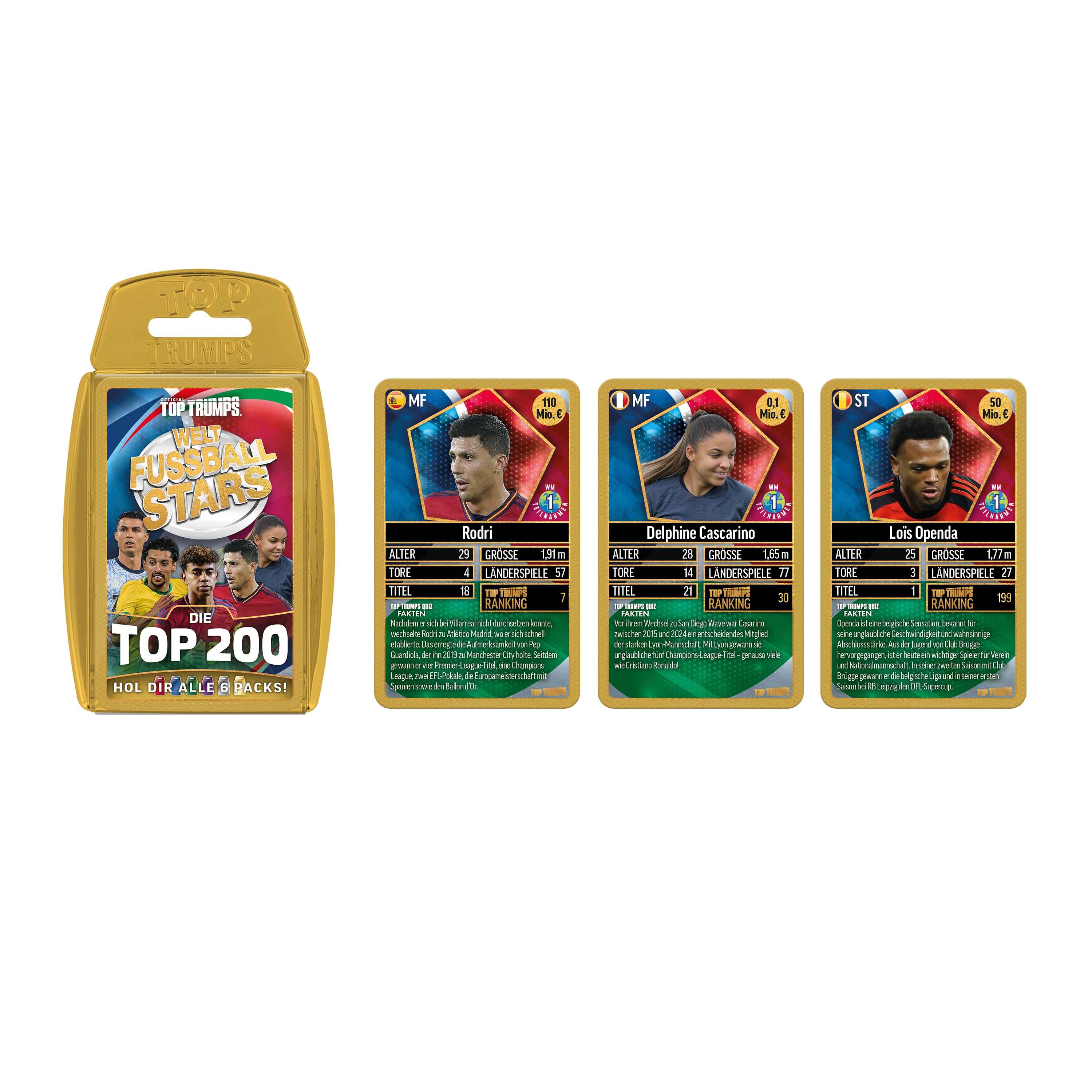 Weltfussballstars 200 - Pack 6