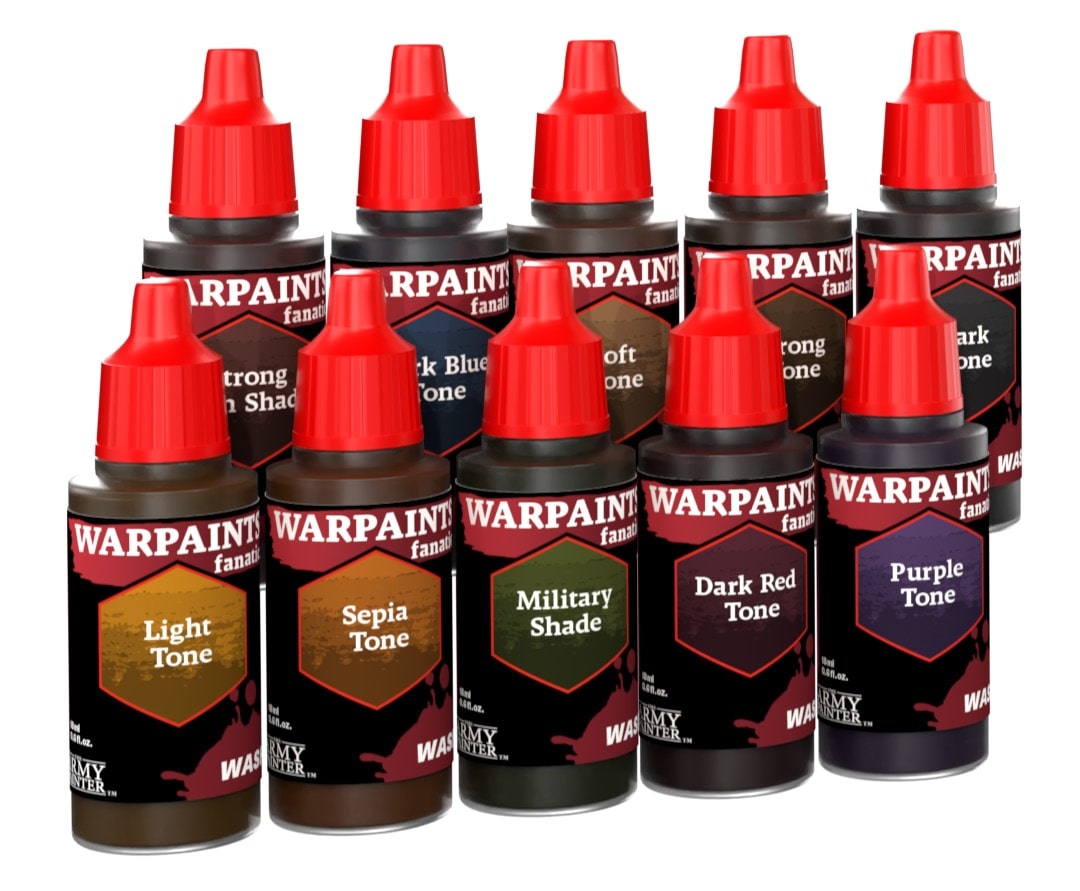 Army Painter – Warpaints Fanatic Washes Paint Set