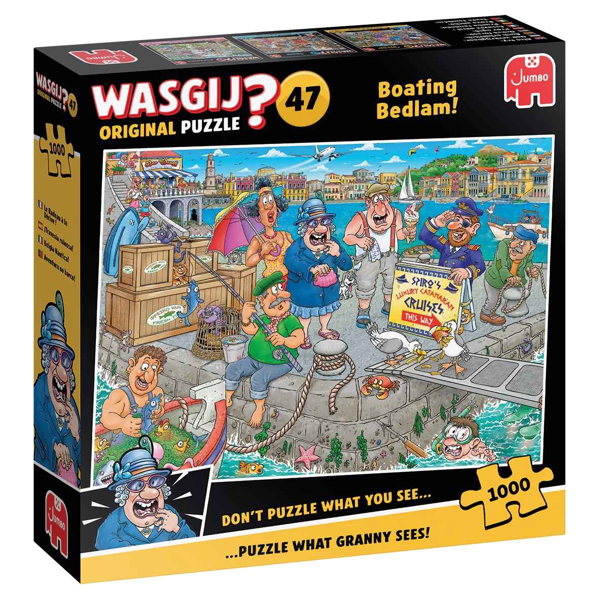 Wasgij Orginal 47: Bootschaos (1000 Teile)