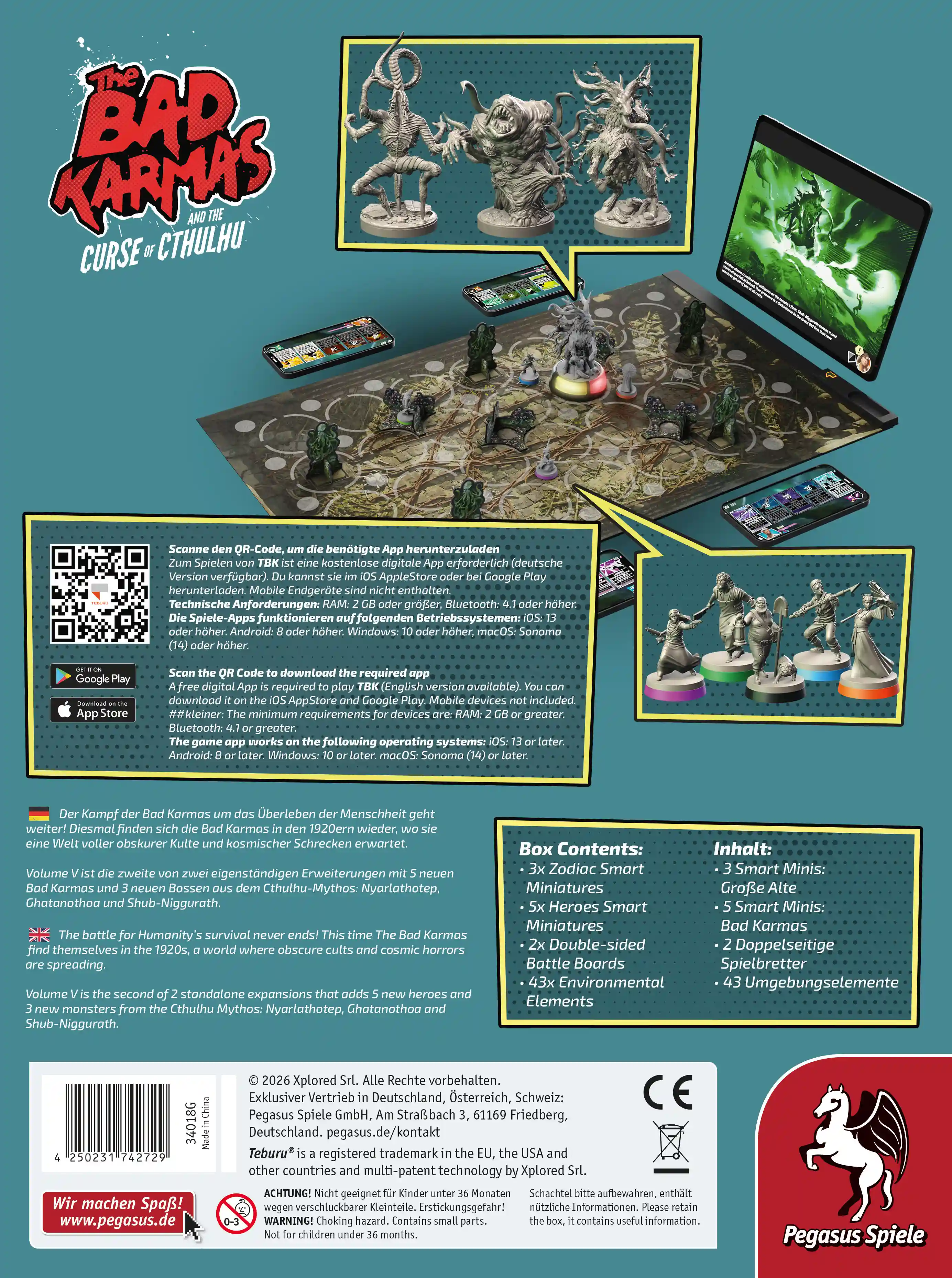 Teburu: The Bad Karmas and the Curse of Cthulhu: Volume 5 [Erweiterung]