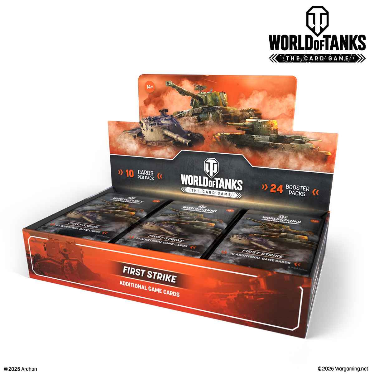 World Of Tanks: Booster Display: First Strike 24 X Booster