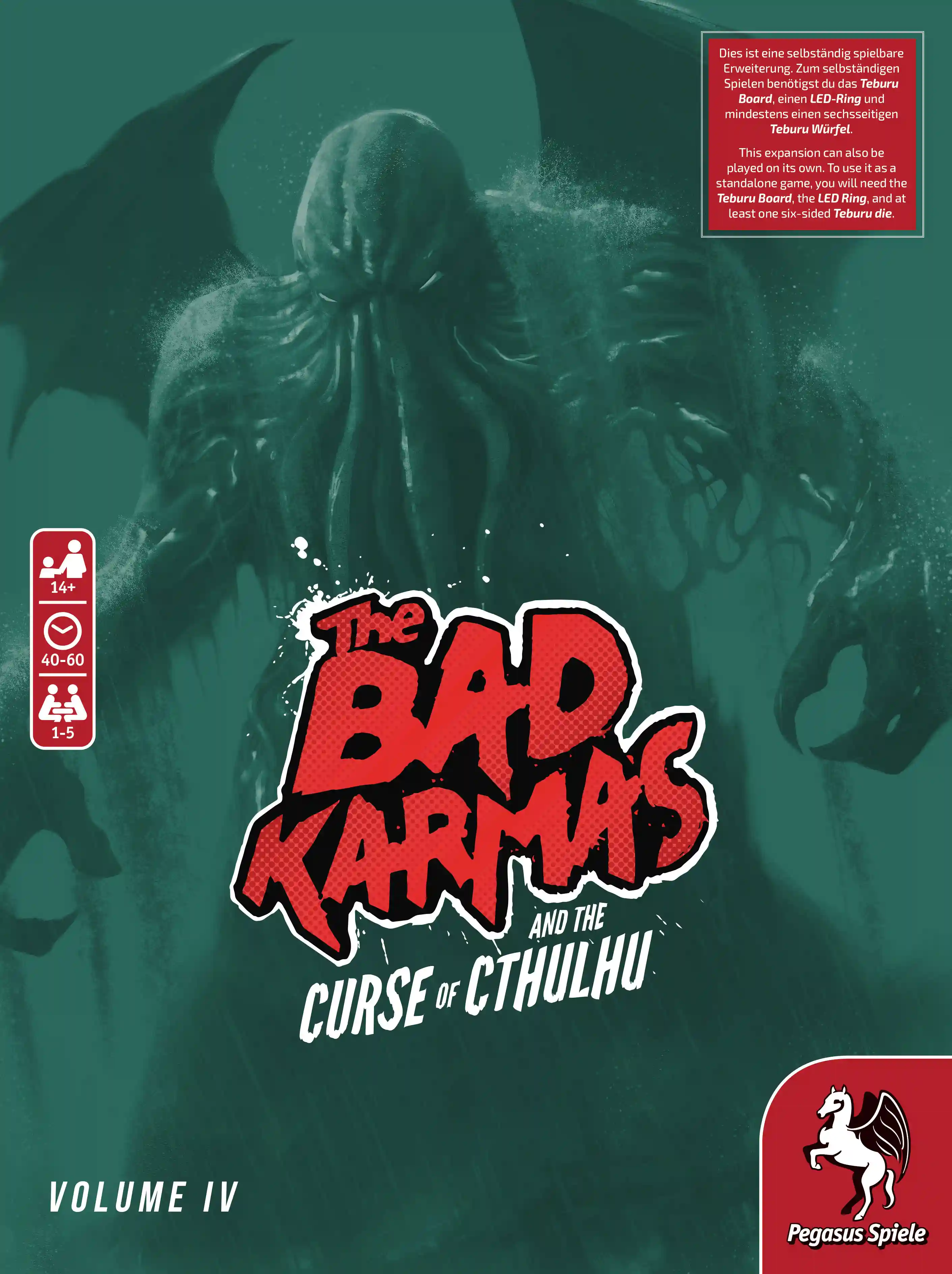Teburu: The Bad Karmas and the Curse of Cthulhu: Volume 4 [Erweiterung]