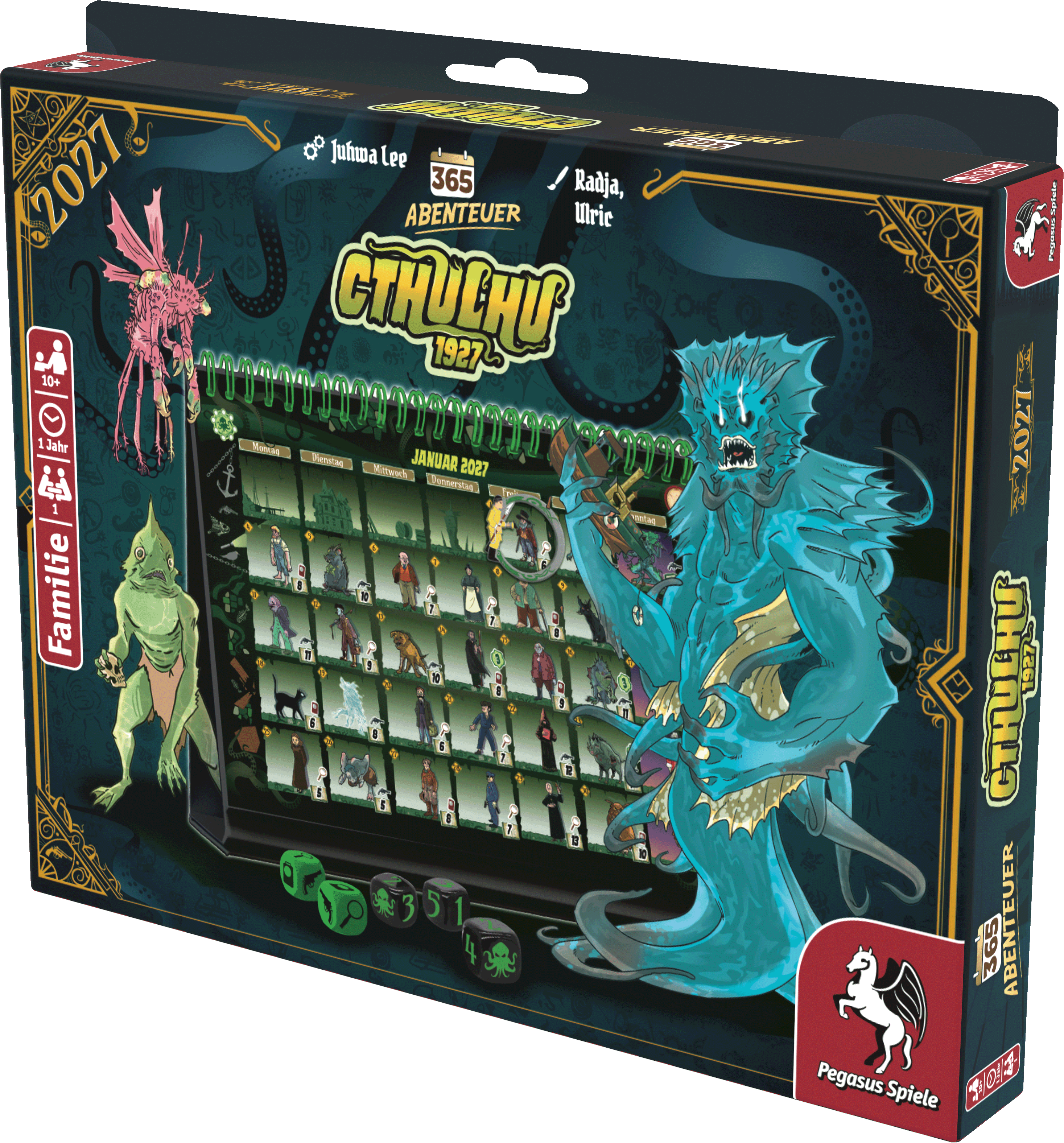 365 Abenteuer – Cthulhu 1927 [Kalender Edition 2027]