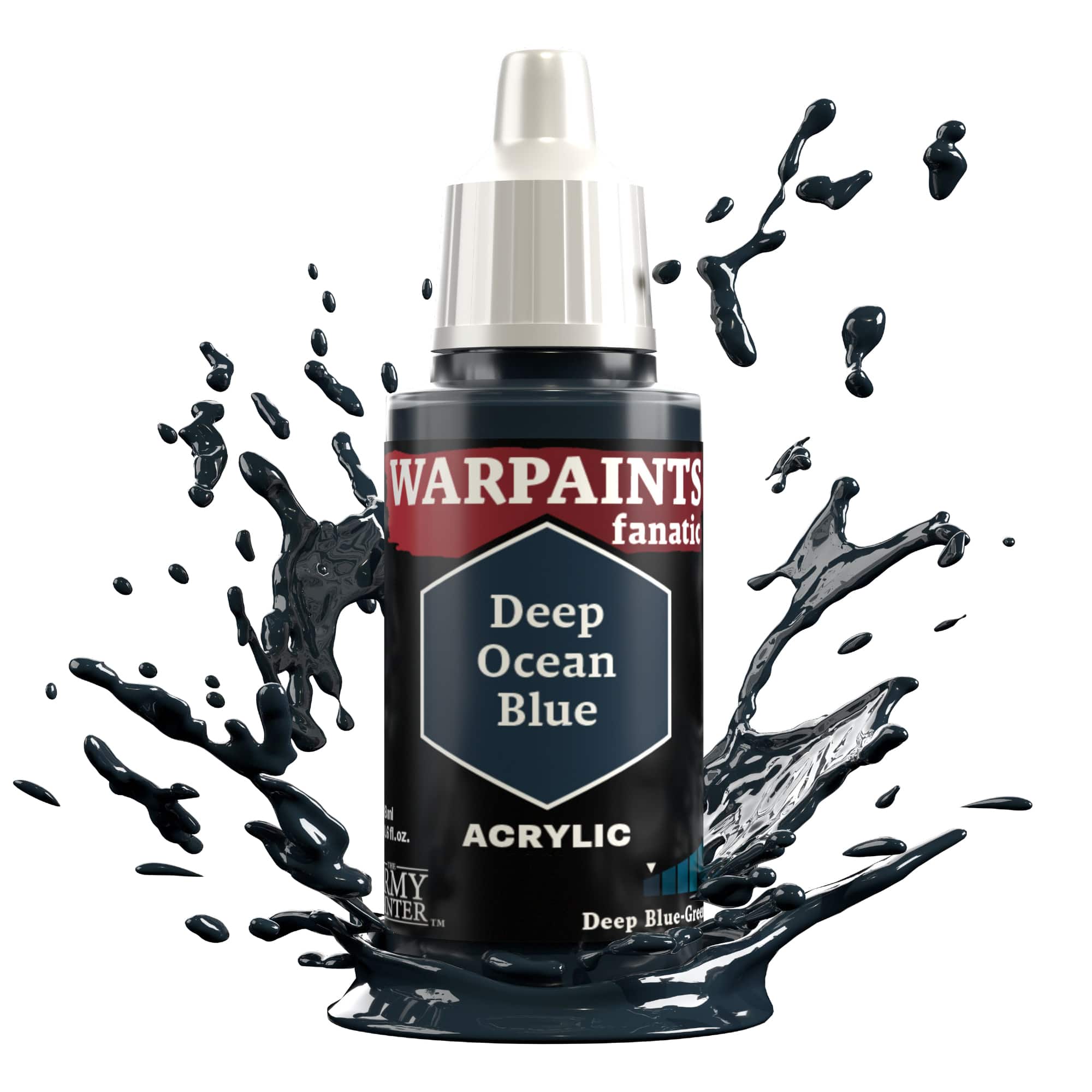 Army Painter Warpaints Fanatic: Deep Ocean Blue (6)