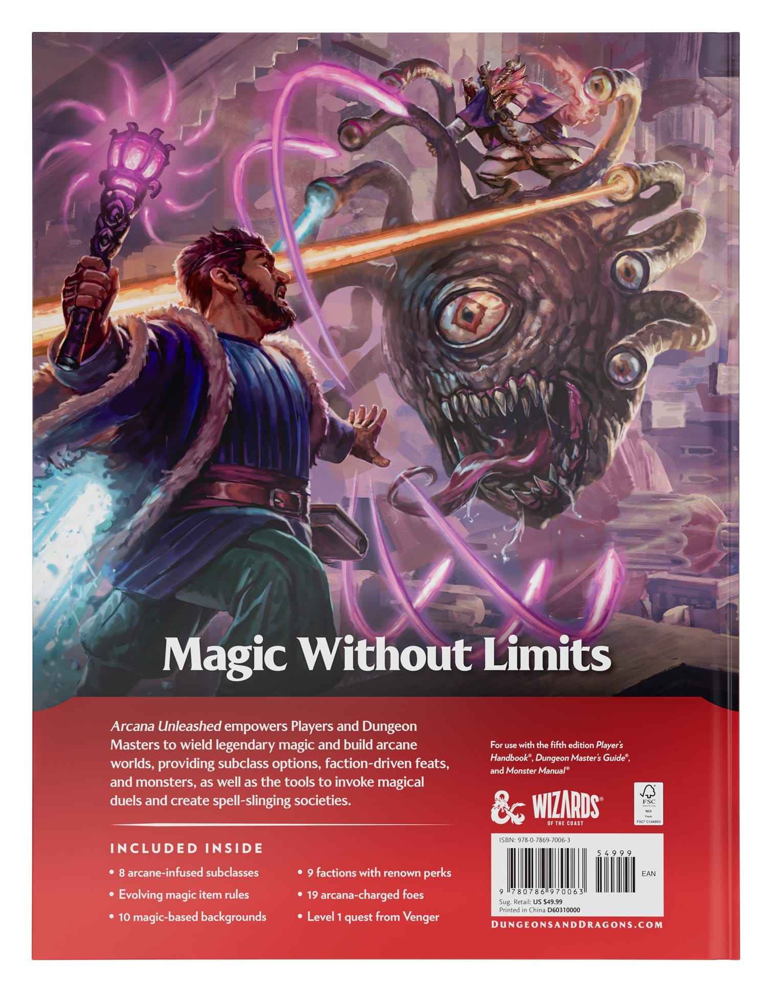 D&D: RPG Arcana Unleashed: Gameplay Expansion (english)