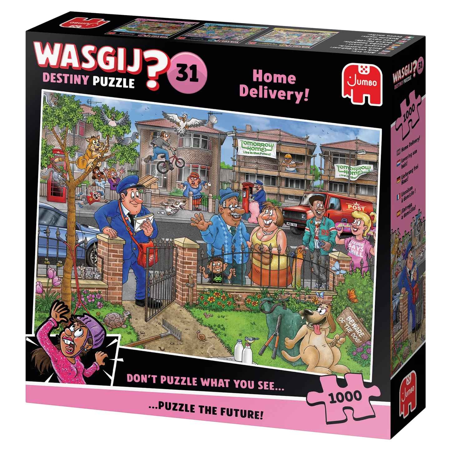 Wasgij Destiny 31: Lieferung frei Haus! (1000 Teile)