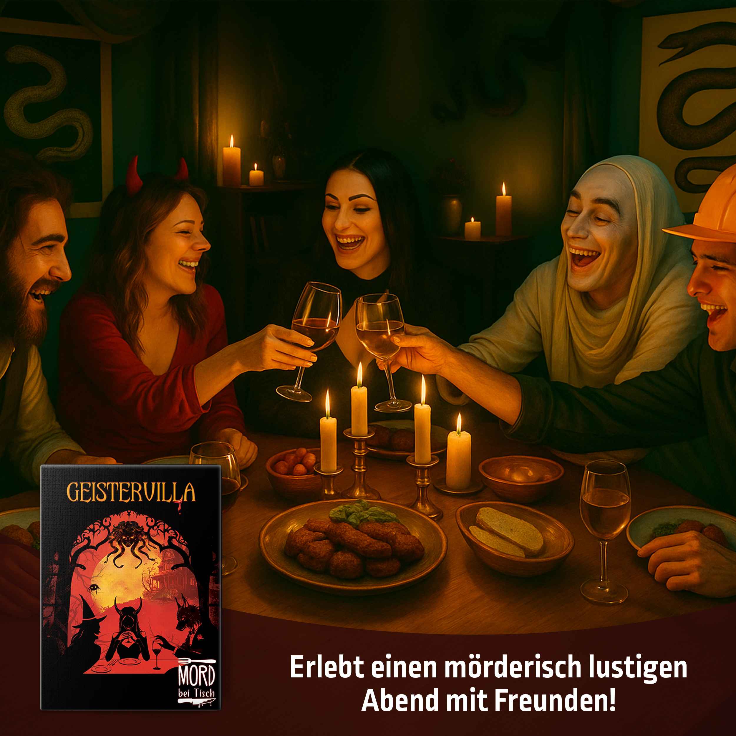 Mord bei Tisch: Geistervilla