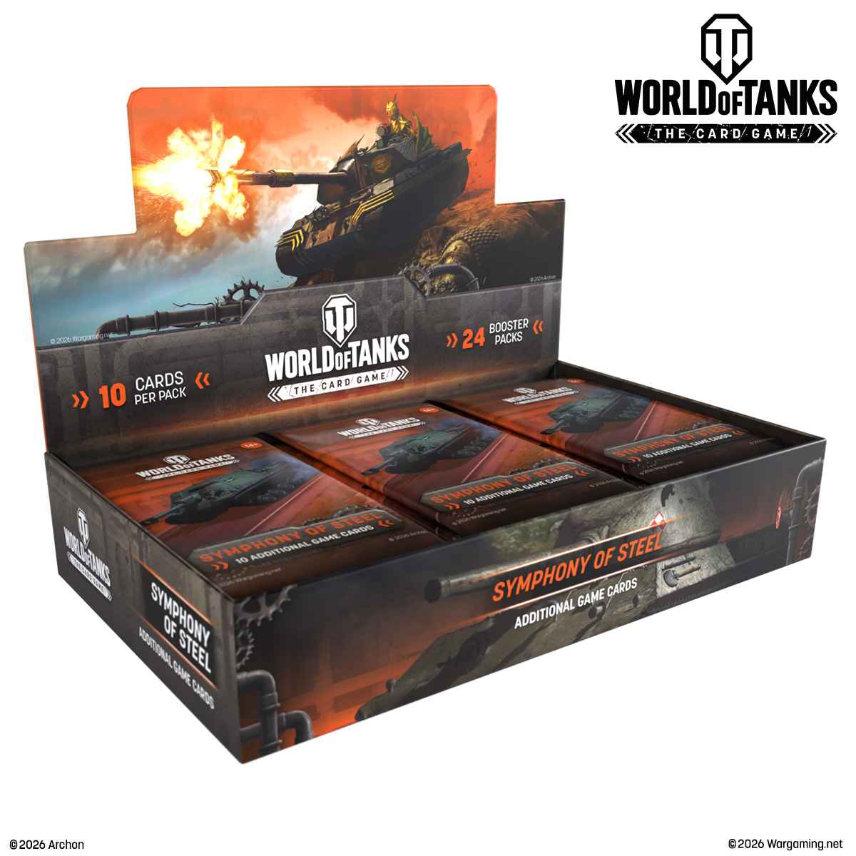 World Of Tanks: Booster Display: Symphony Of Steel (Wave 4)