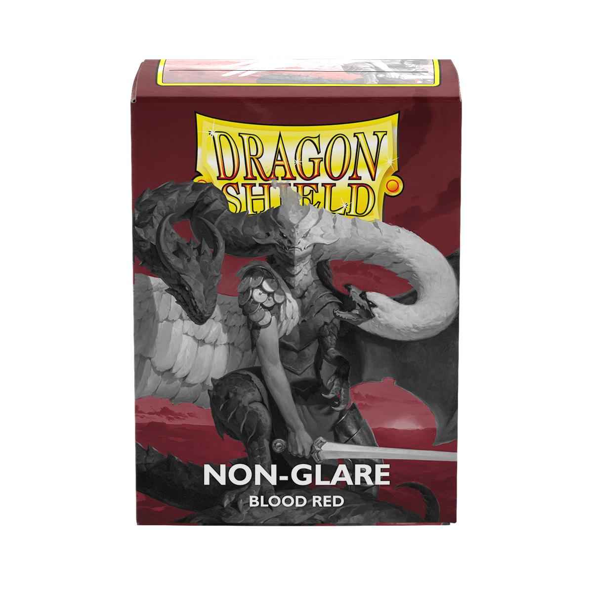 Dragon Shield: Matte – Blood Red , Non Glare V2 (100)