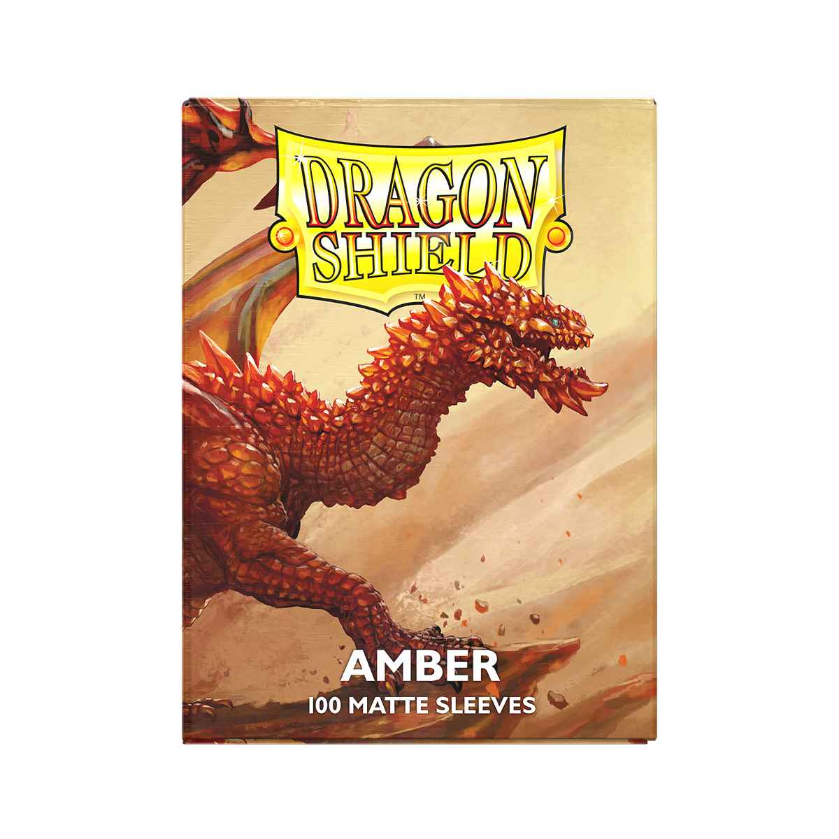 Dragon Shield: Matte – Amber (100)