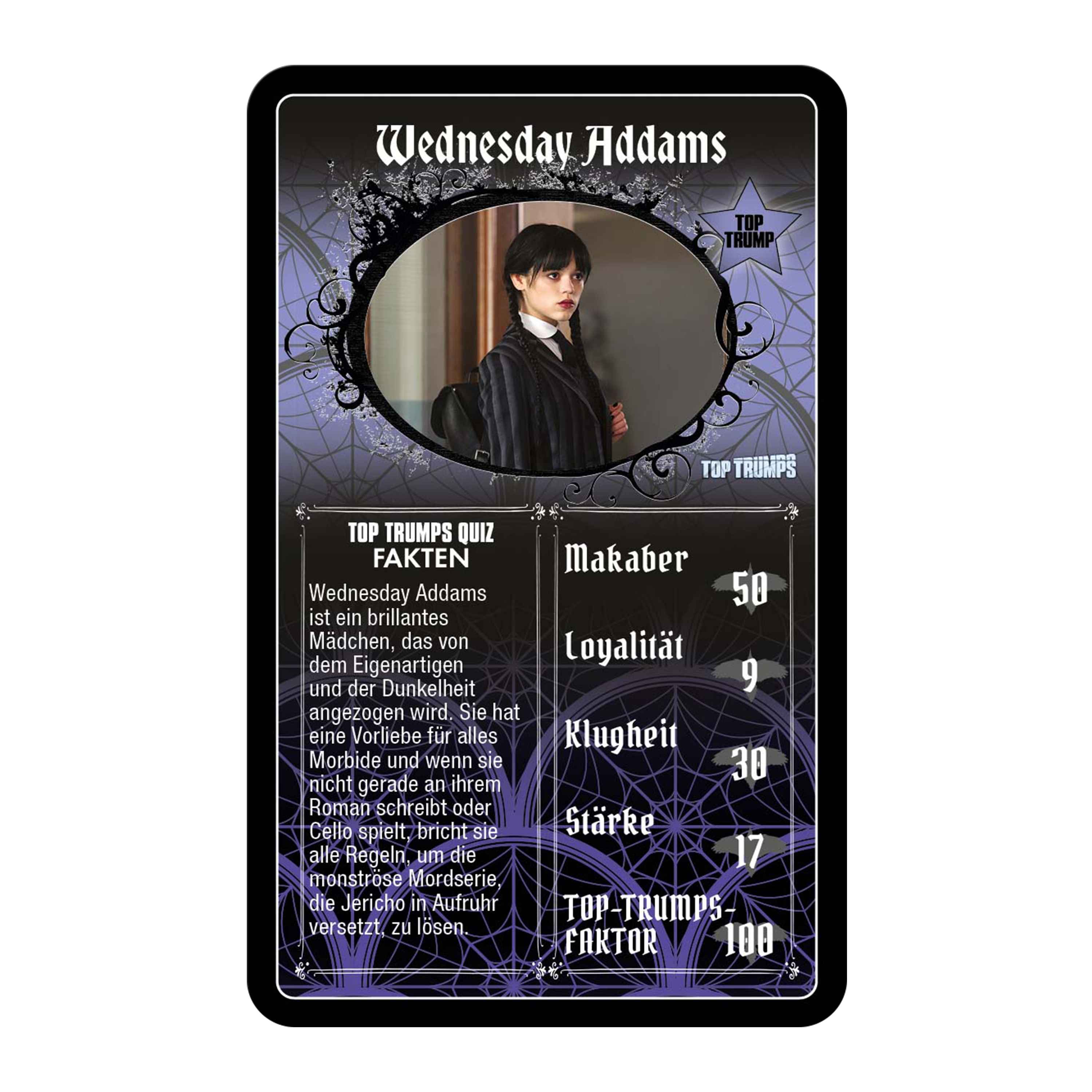 Top Trumps –  Wednesday