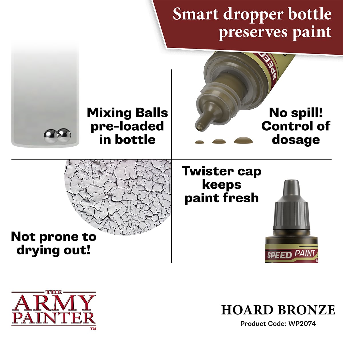 Army Painter Speedpaint 2.0: Hoard Bronze (6)