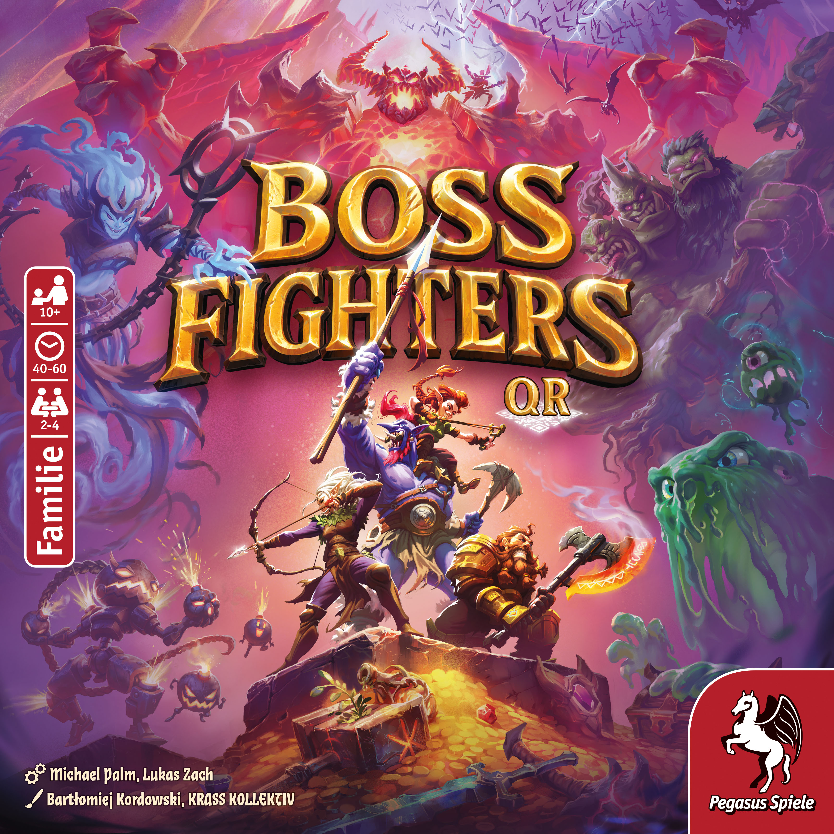 Boss Fighters QR *Nominiert Kennerspiel 2026*