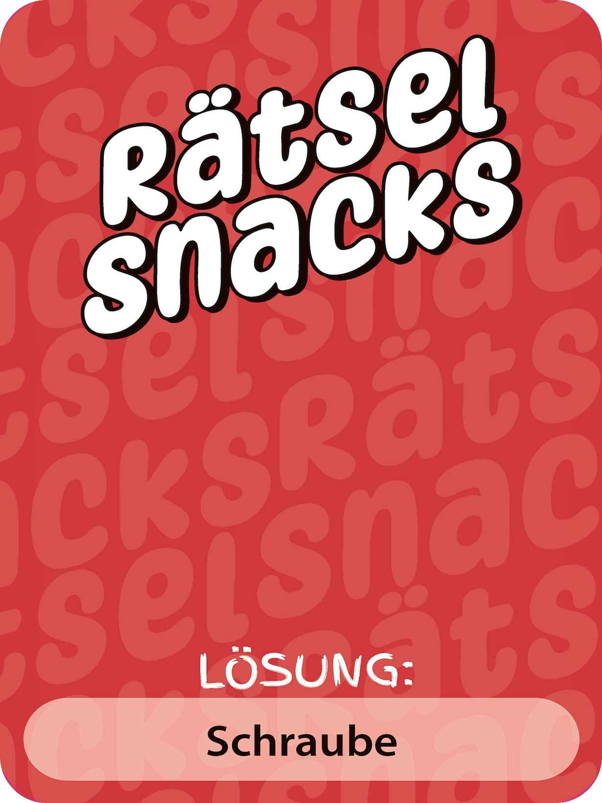 Rätsel Snacks: Teekesselchen